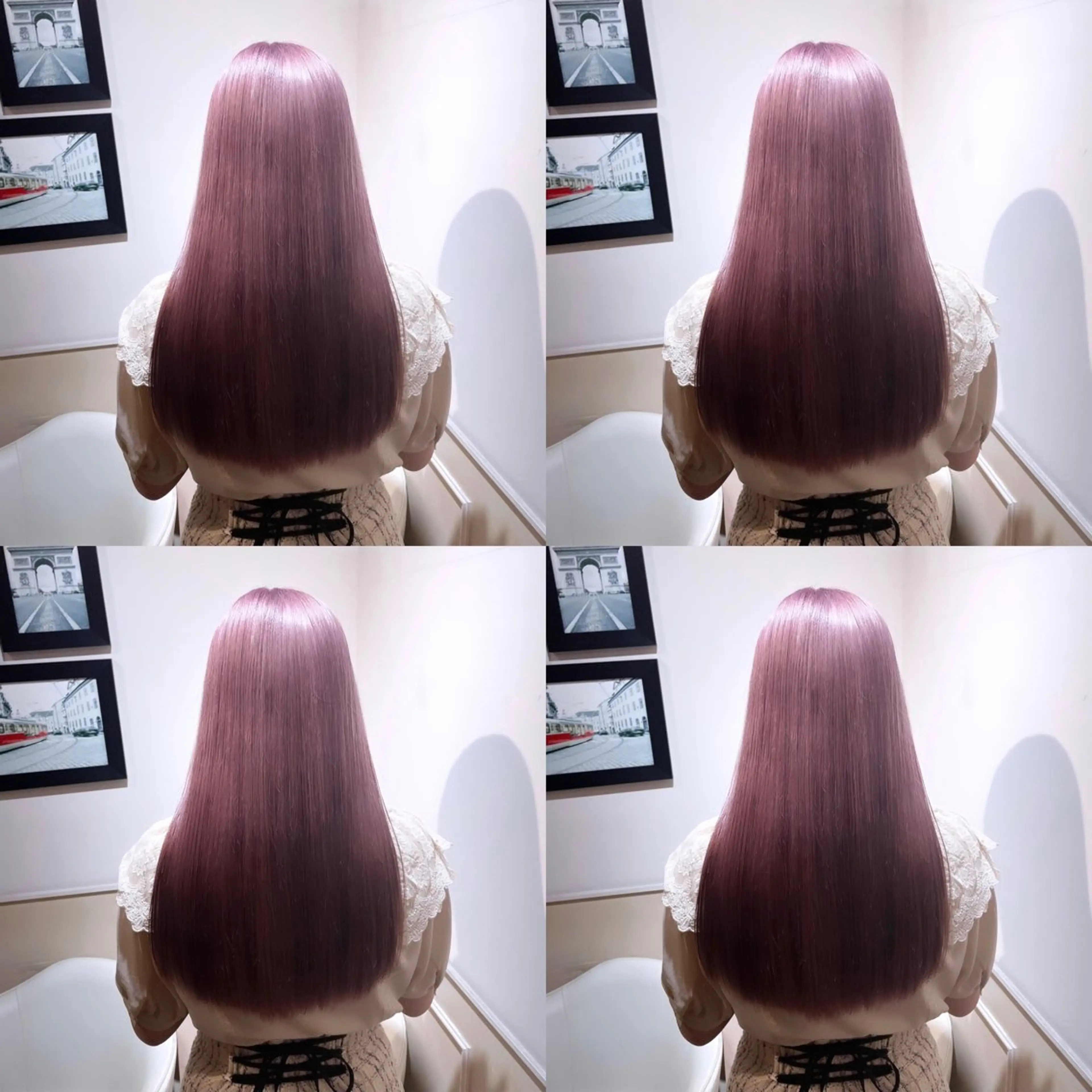 ロング カラー ベージュカラー ピンクカラー ピンクベージュ 🌟トップデザイナー 高橋🌟のヘアスタイル