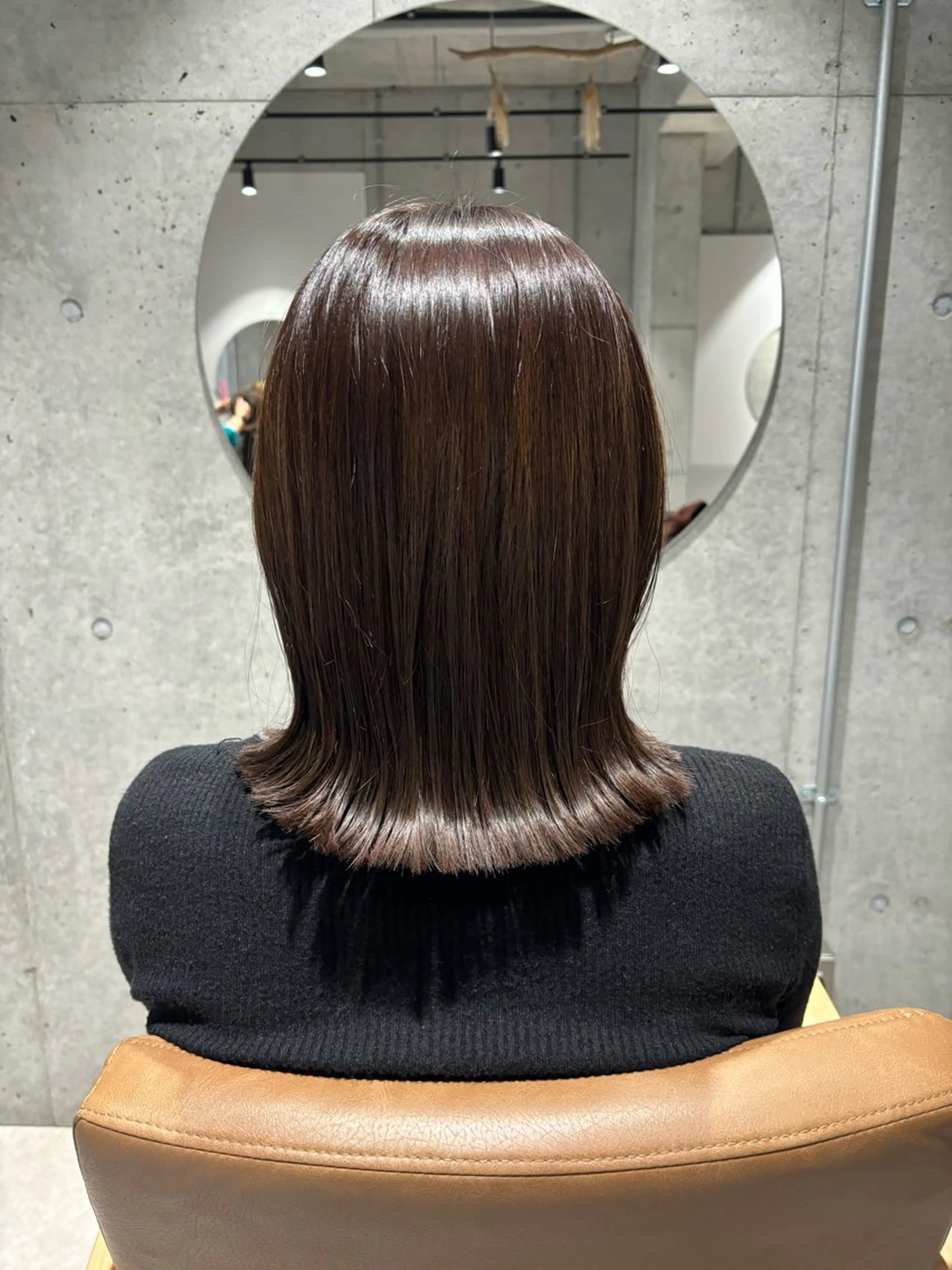 【ツヤ感重視🪽🫧】オーガニックカラー＋4ステップトリートメント《白髪染め希望+¥500》の写真