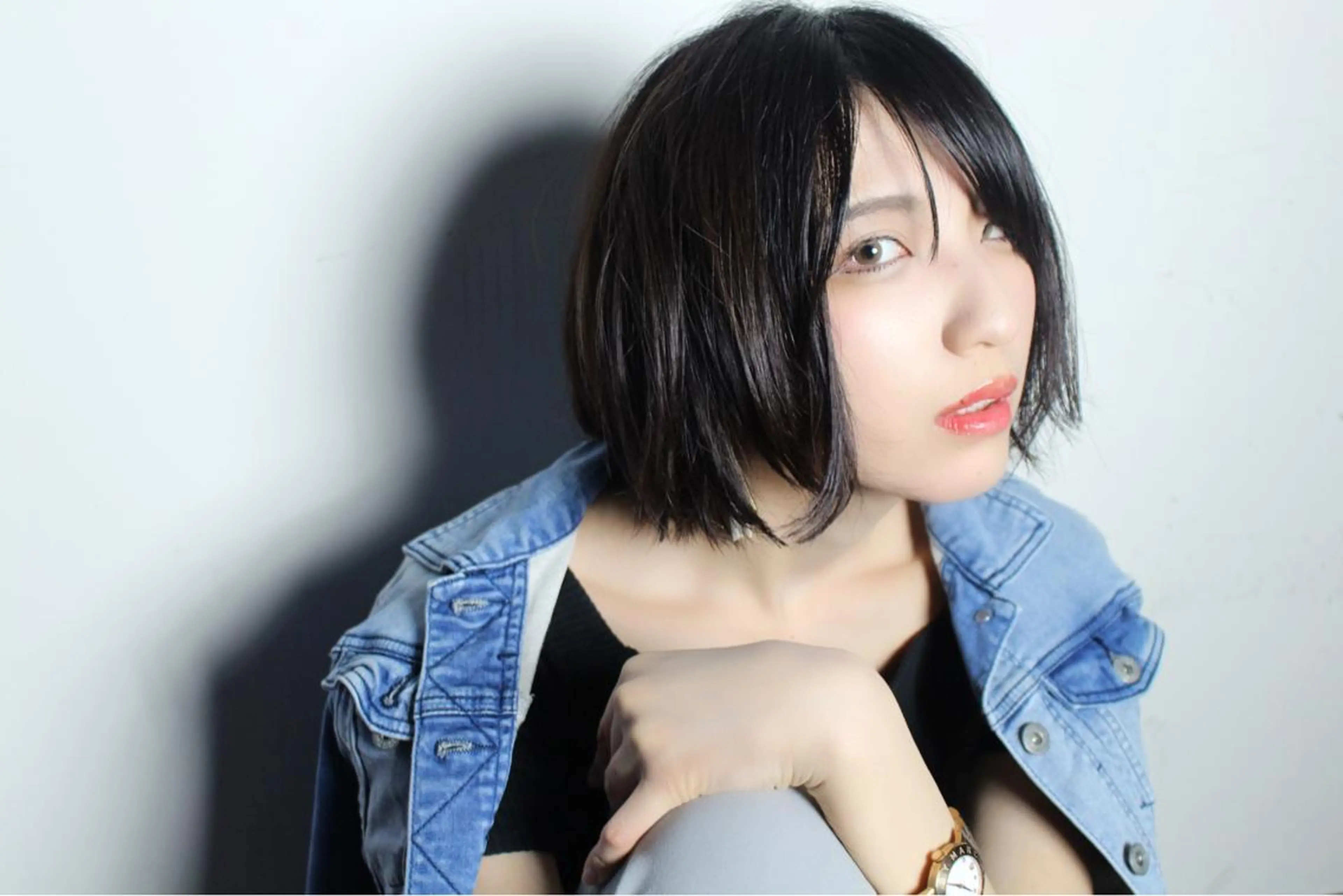 ショート 横井伴典　矢場町 メンズパーマ/カットのヘアスタイル