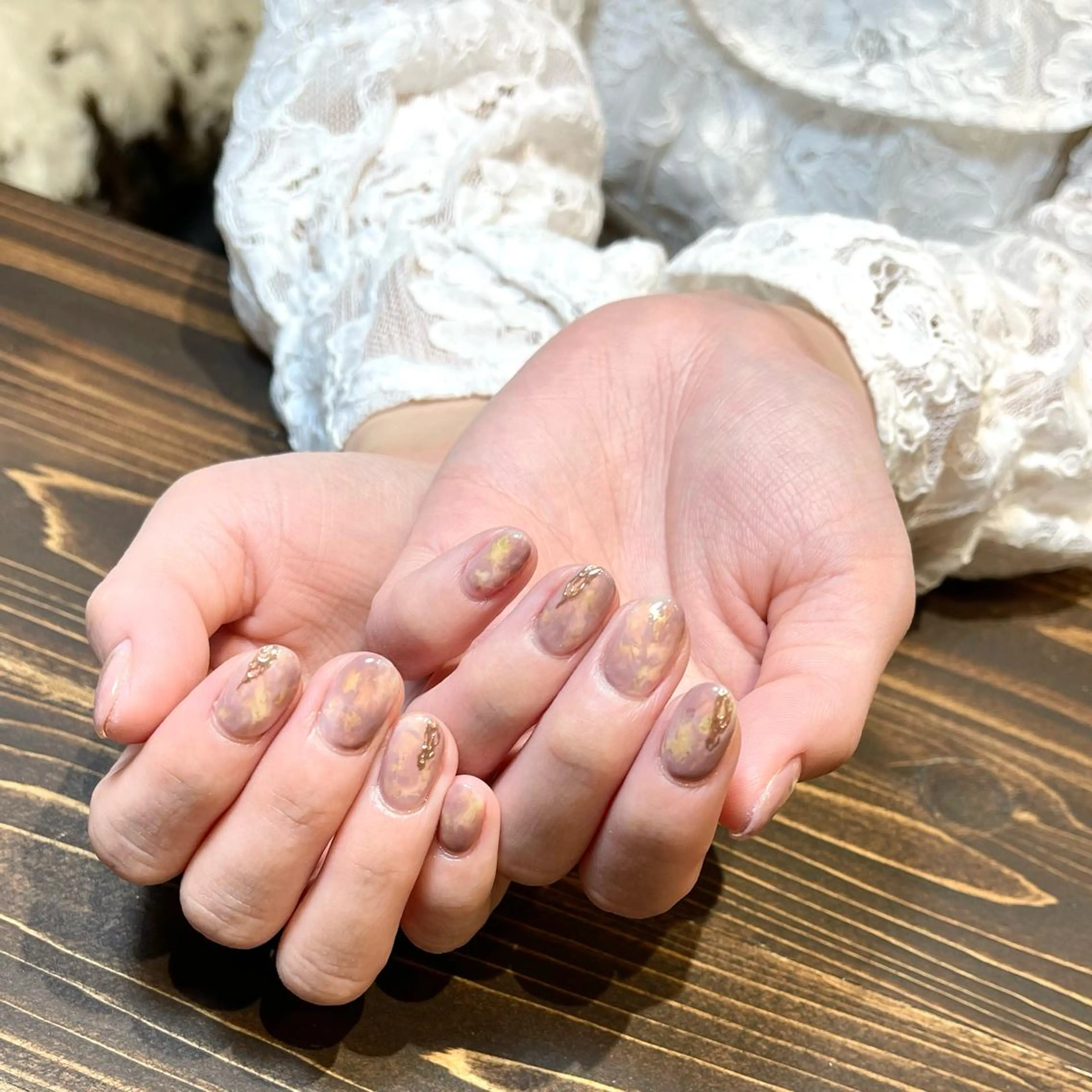 ネイル アートネイル ジェルネイル ニュアンスネイル オフィスネイル シンプルネイル kinjo yuaのネイルデザイン