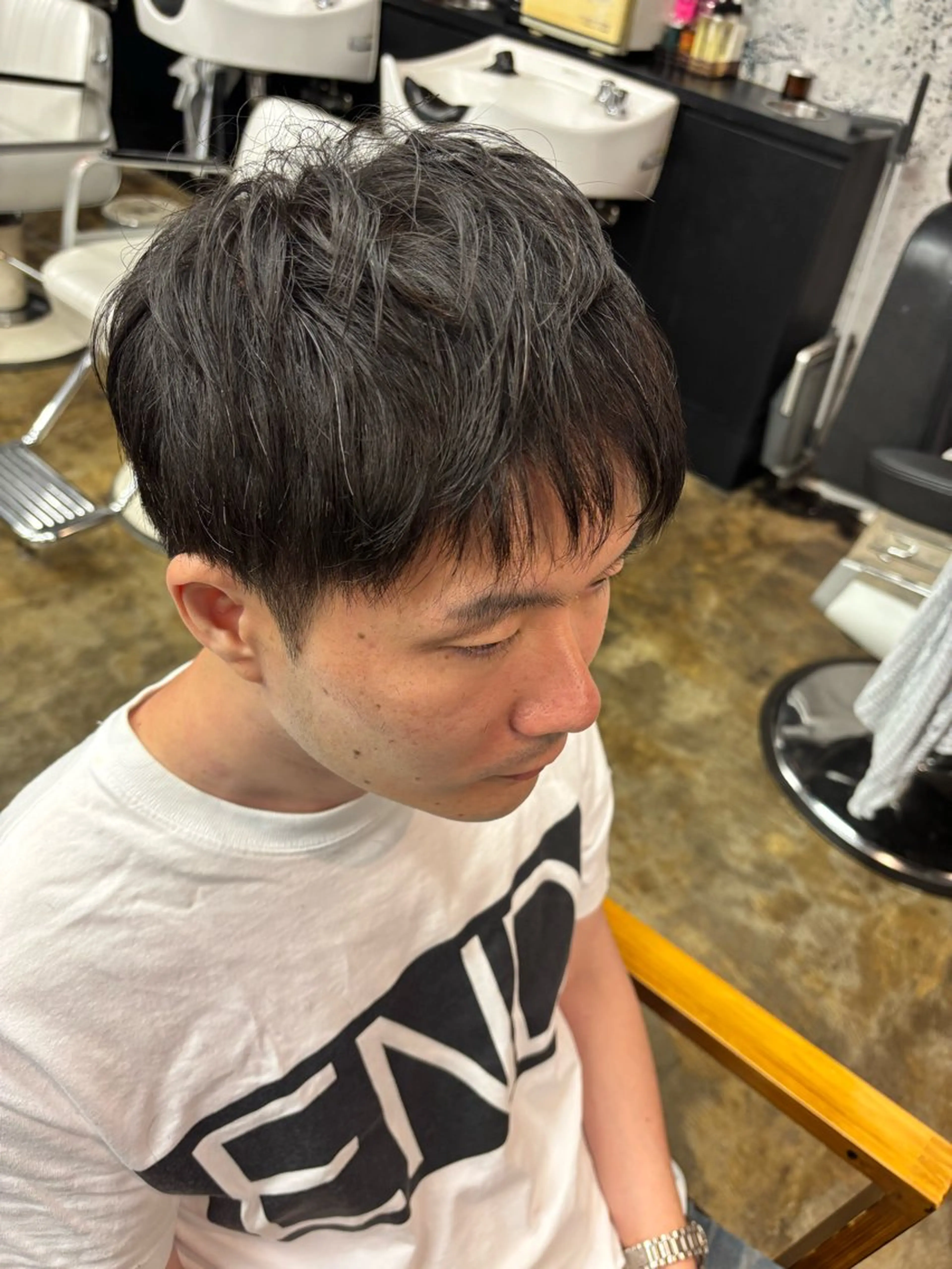 ショート メンズ OPUS  CREER所属・小室 友香のヘアスタイル