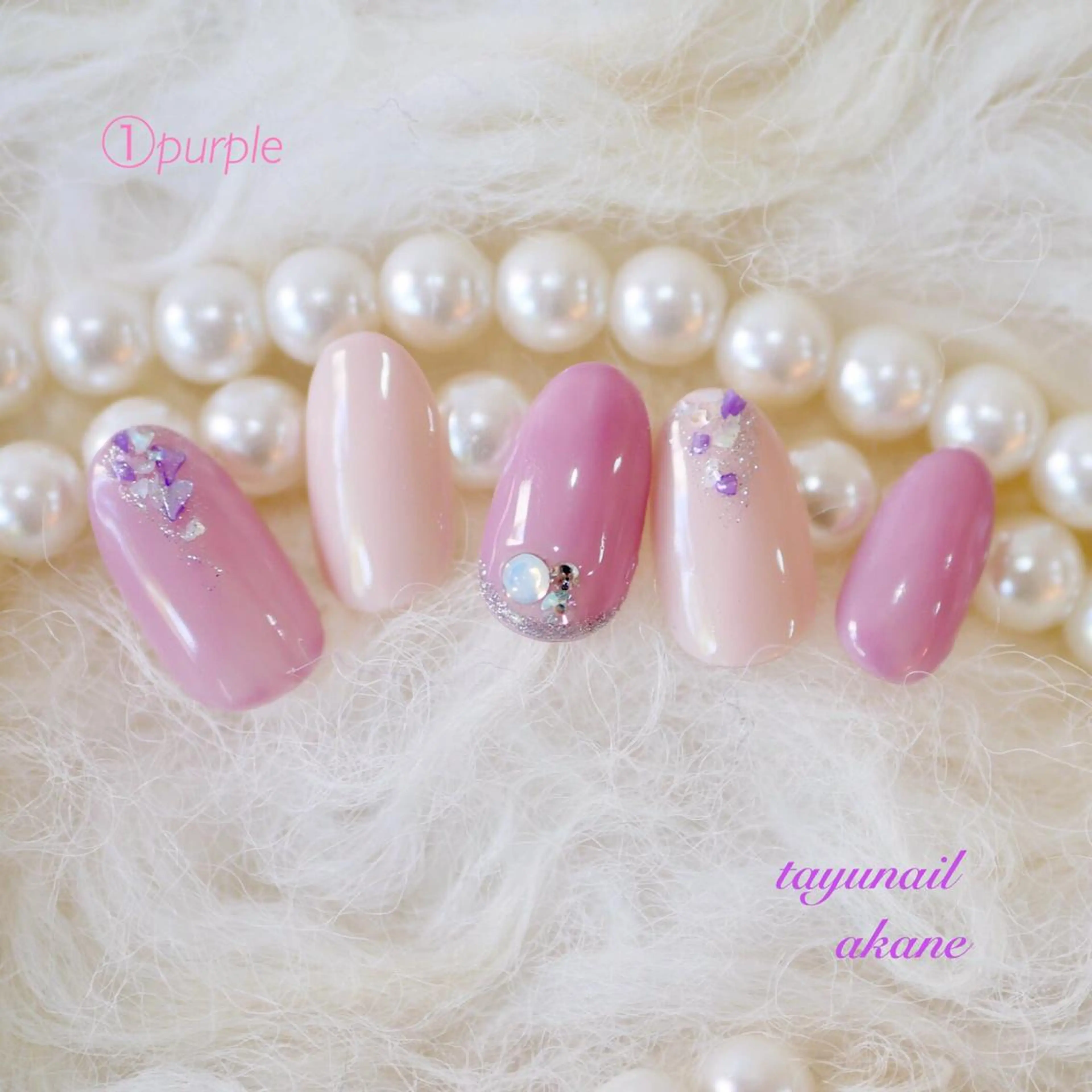 ネイル ネイルサロン・ネイルスクール　たゆnail所属・ネイルサロン 【たゆnail】のネイルデザイン