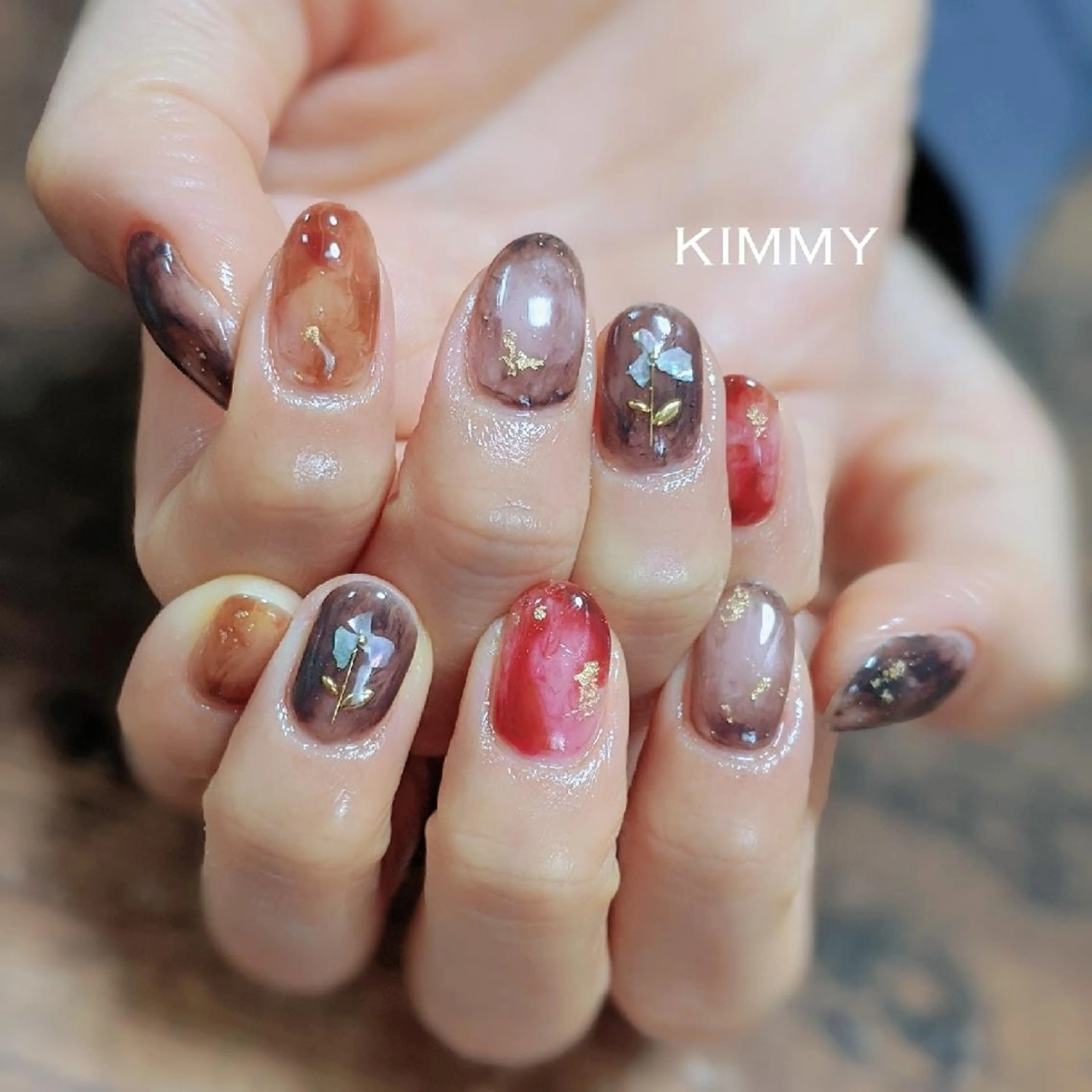 ネイル ハンドネイル kimmy nailsのネイルデザイン