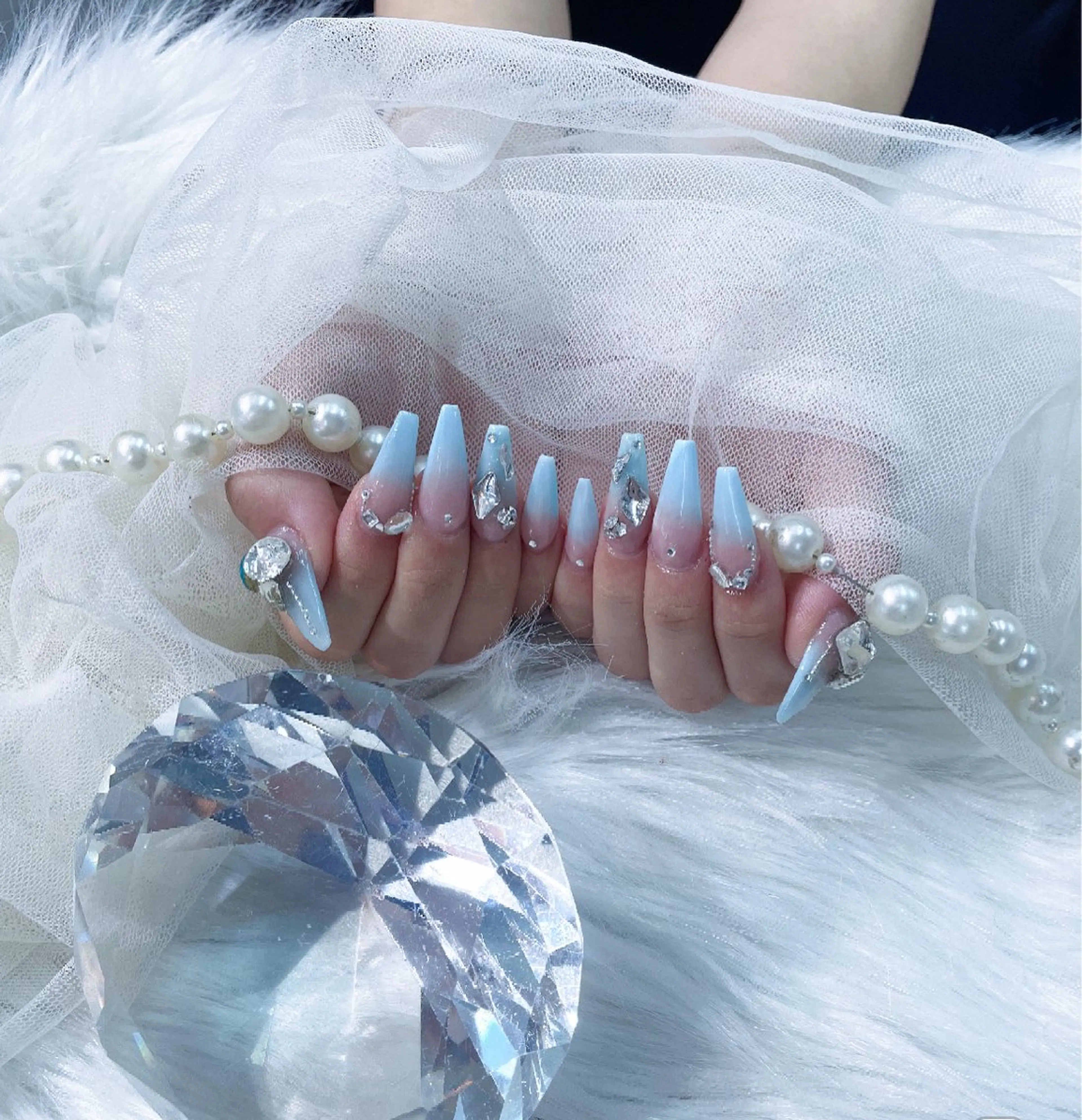 ネイル アートネイル スカルプネイル ベスティオーラ所属・ベスティオーラ/小竹 花香のネイルデザイン