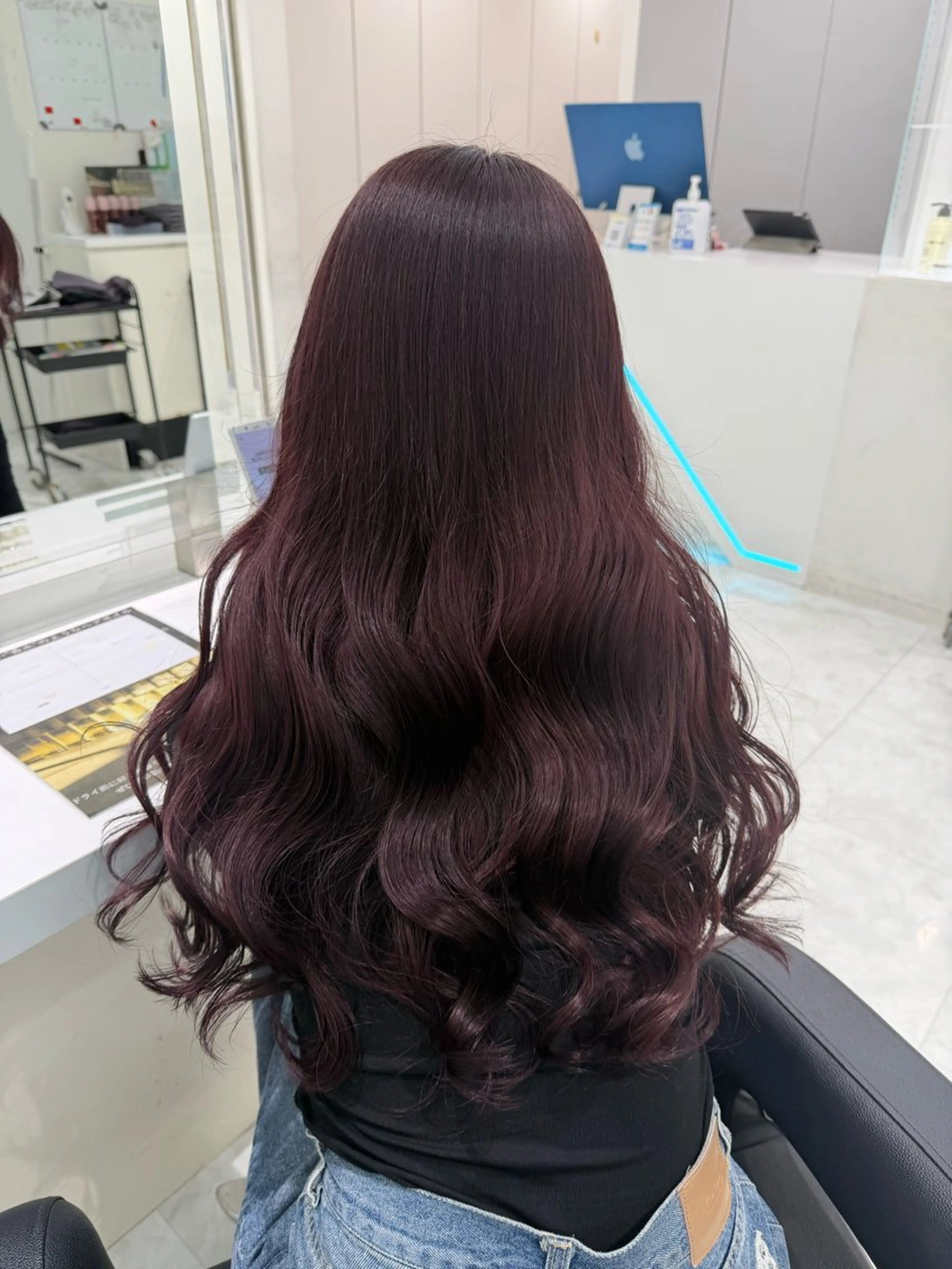 セミロング カラー ブリーチなし暖色 ❤️kanata❤️のヘアスタイル