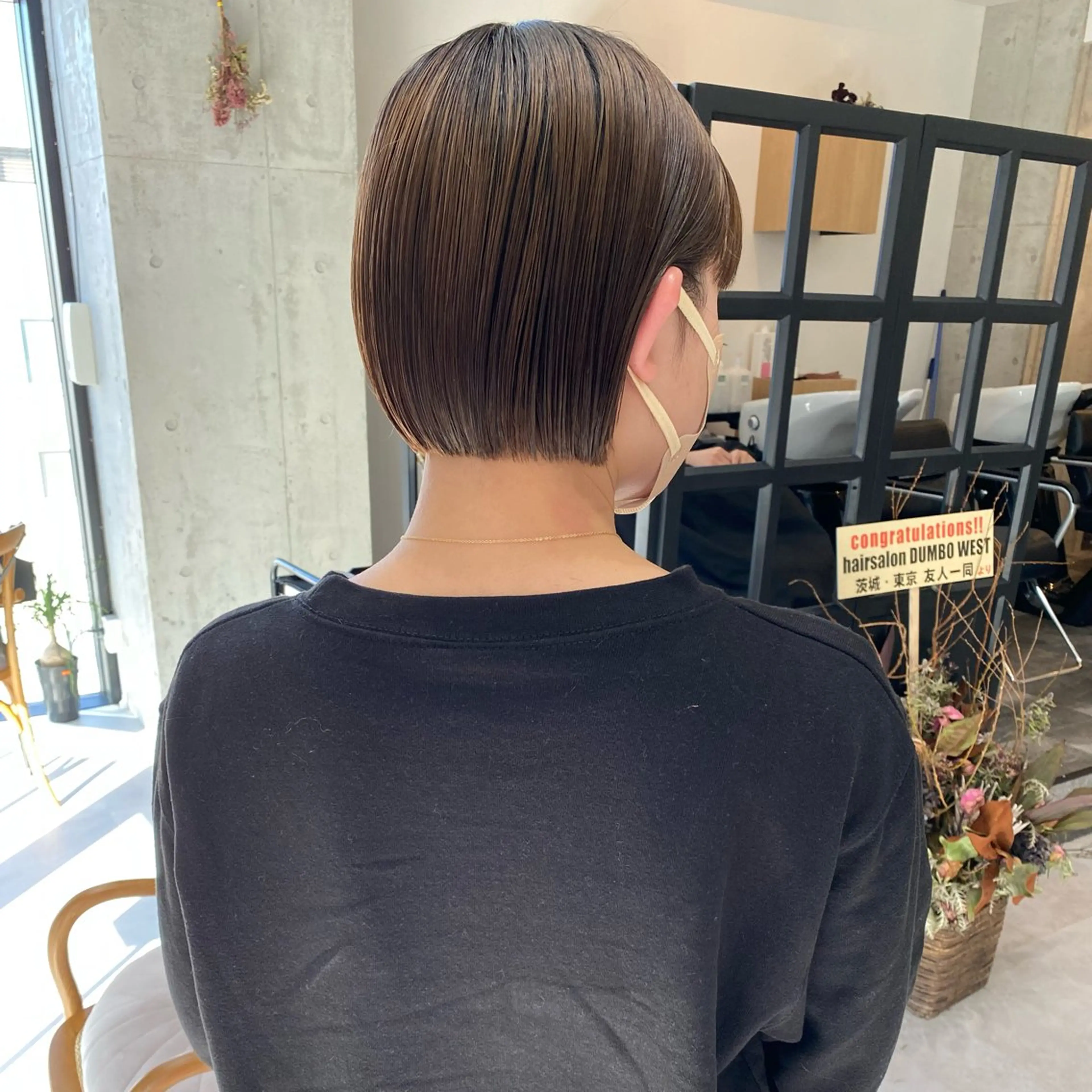 ショート ハイライト 髪質改善 レイヤーカット ショートヘア カット ヘアカラー トリートメント また会いたくなる 美容師【KENTA】のヘアスタイル