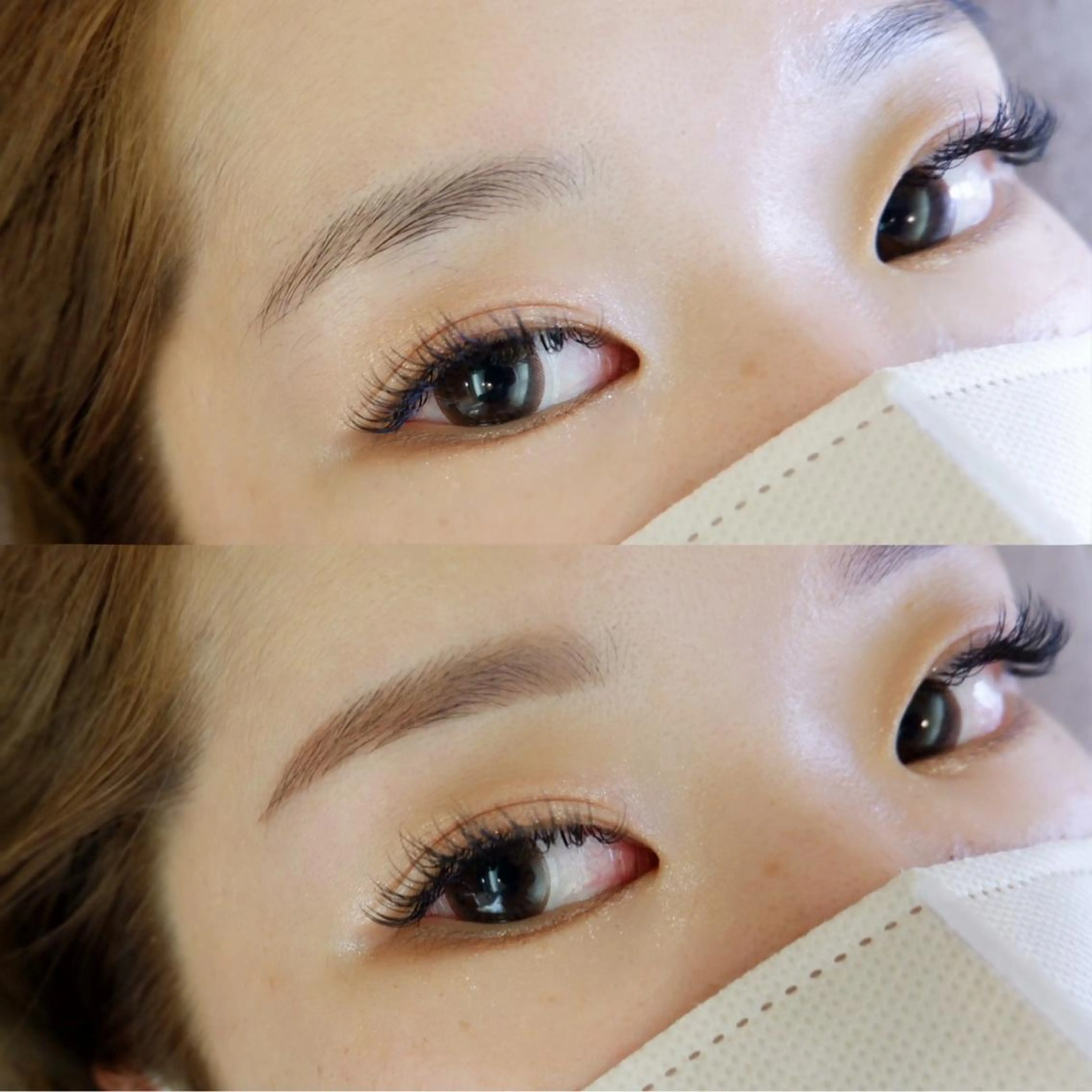 ウェディングにもオススメ✨【マツエク100本】&【眉WAXスタイリング】の写真