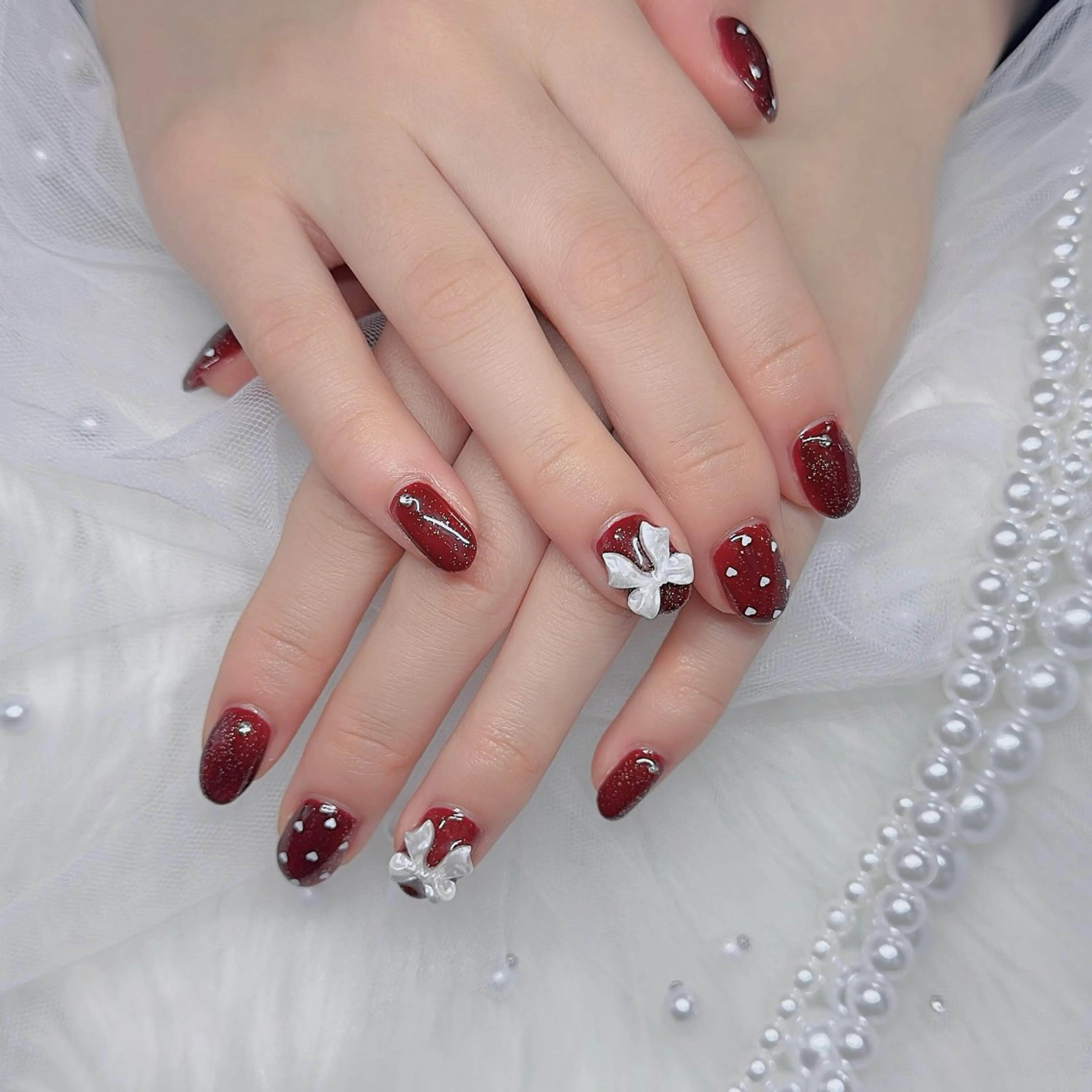 ネイル ハンドネイル Momo🍑 【パラジェル取扱店】のネイルデザイン