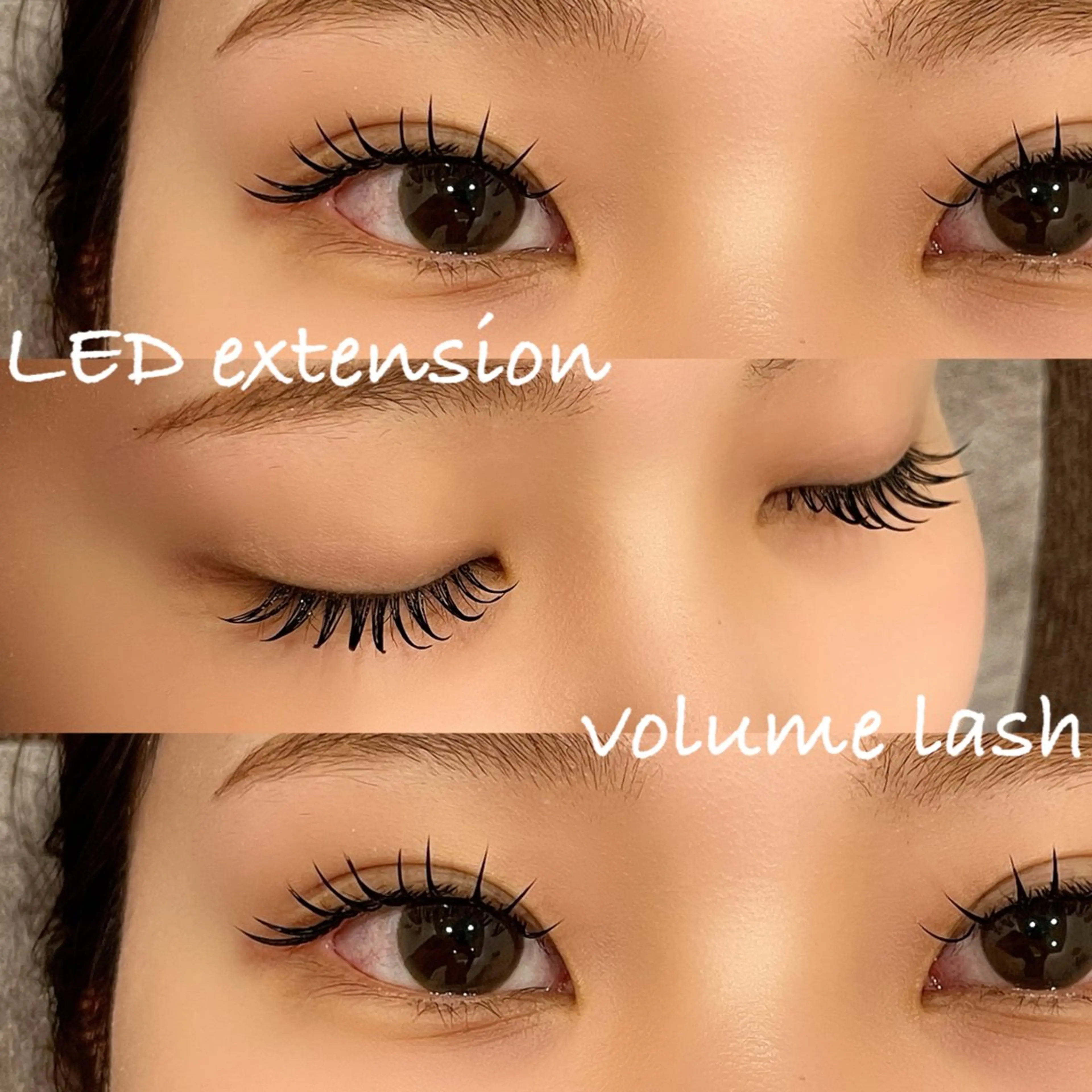 マツエク・マツパ 束感まつ毛 ボリュームラッシュ EYE405 fukuyamaのマツエク・マツパデザイン