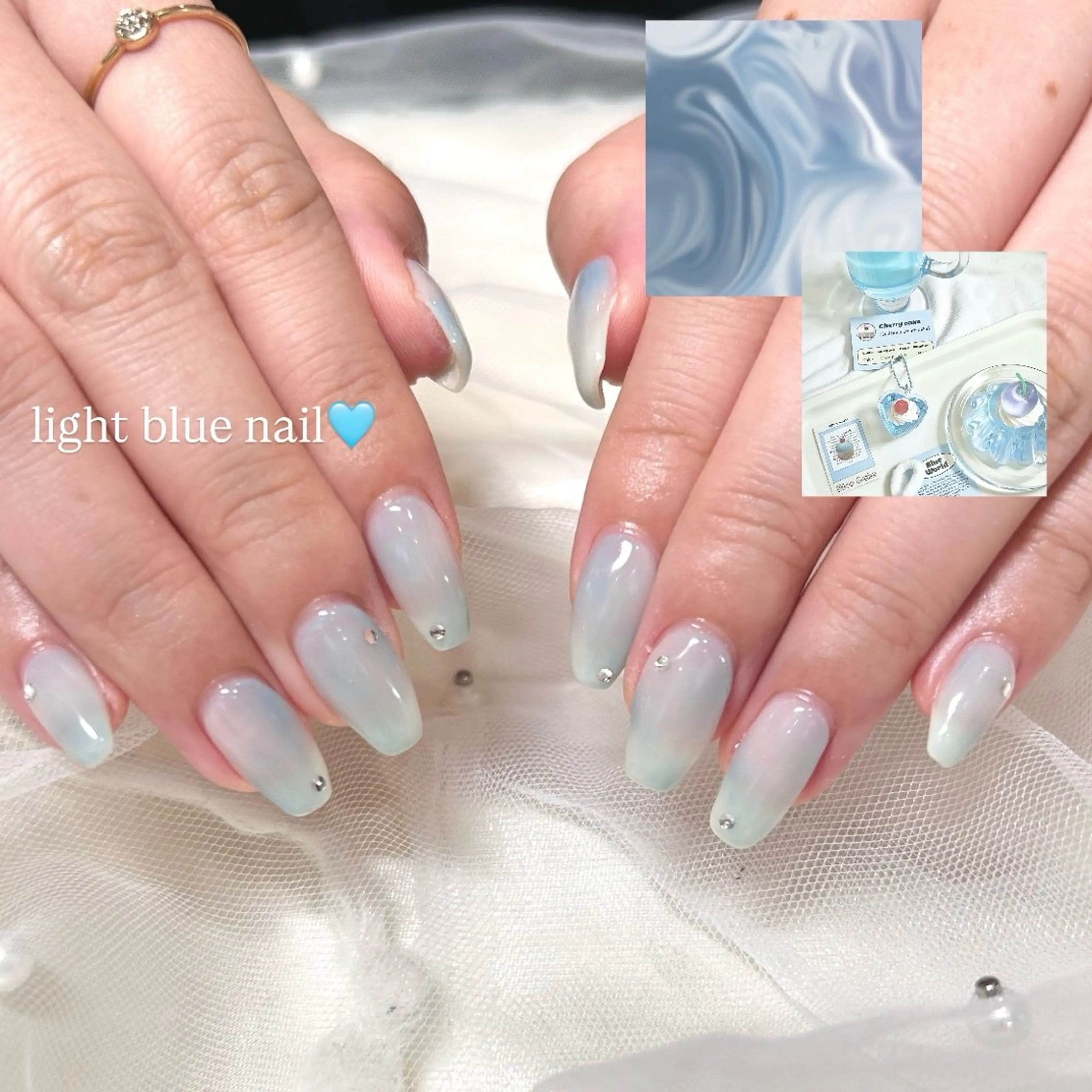 ネイル 長瀬 瑠霞のネイルデザイン