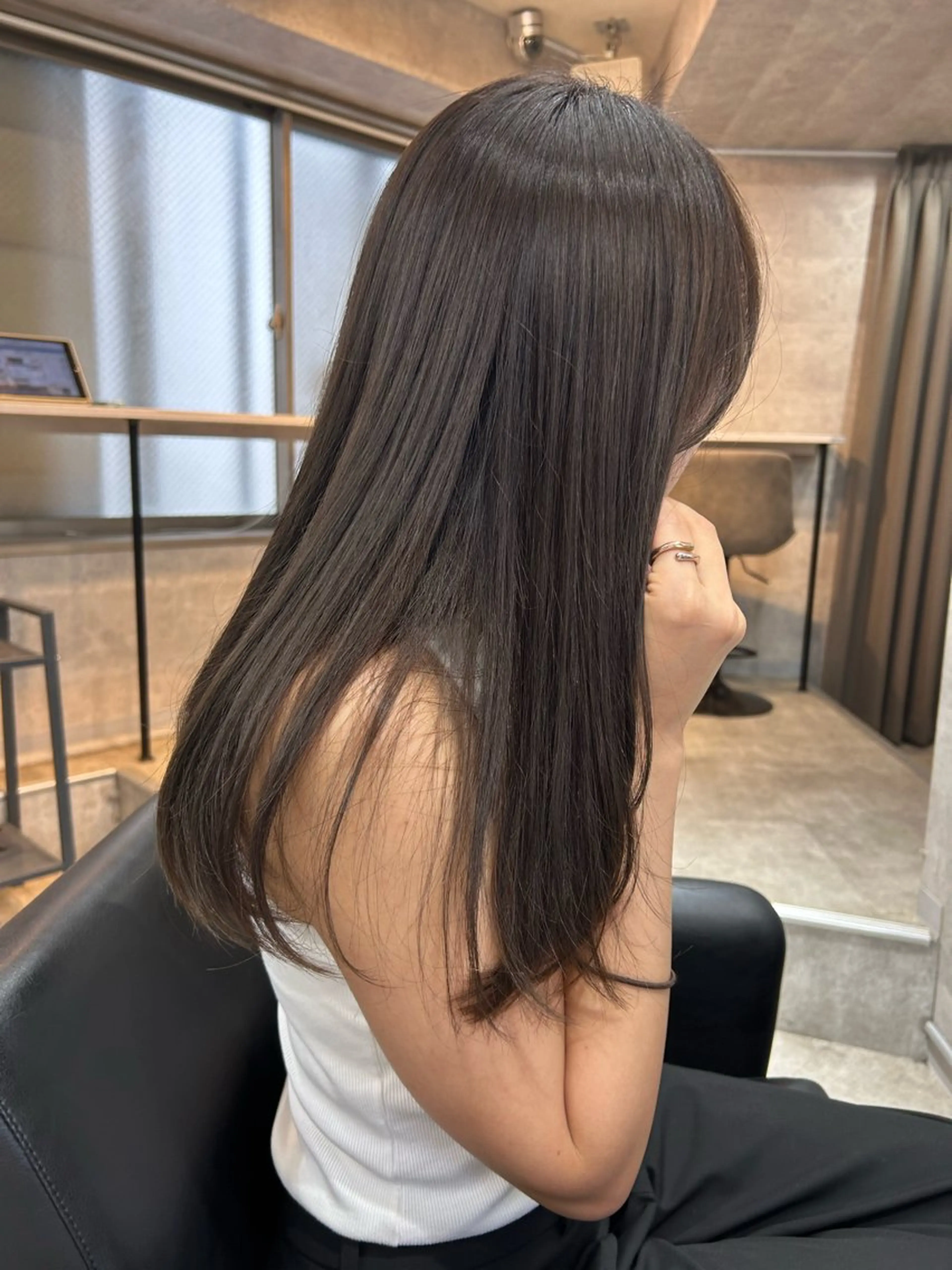 ミディアム カラー 外国人風ヘア/ 髪質改善/ayacaのヘアスタイル