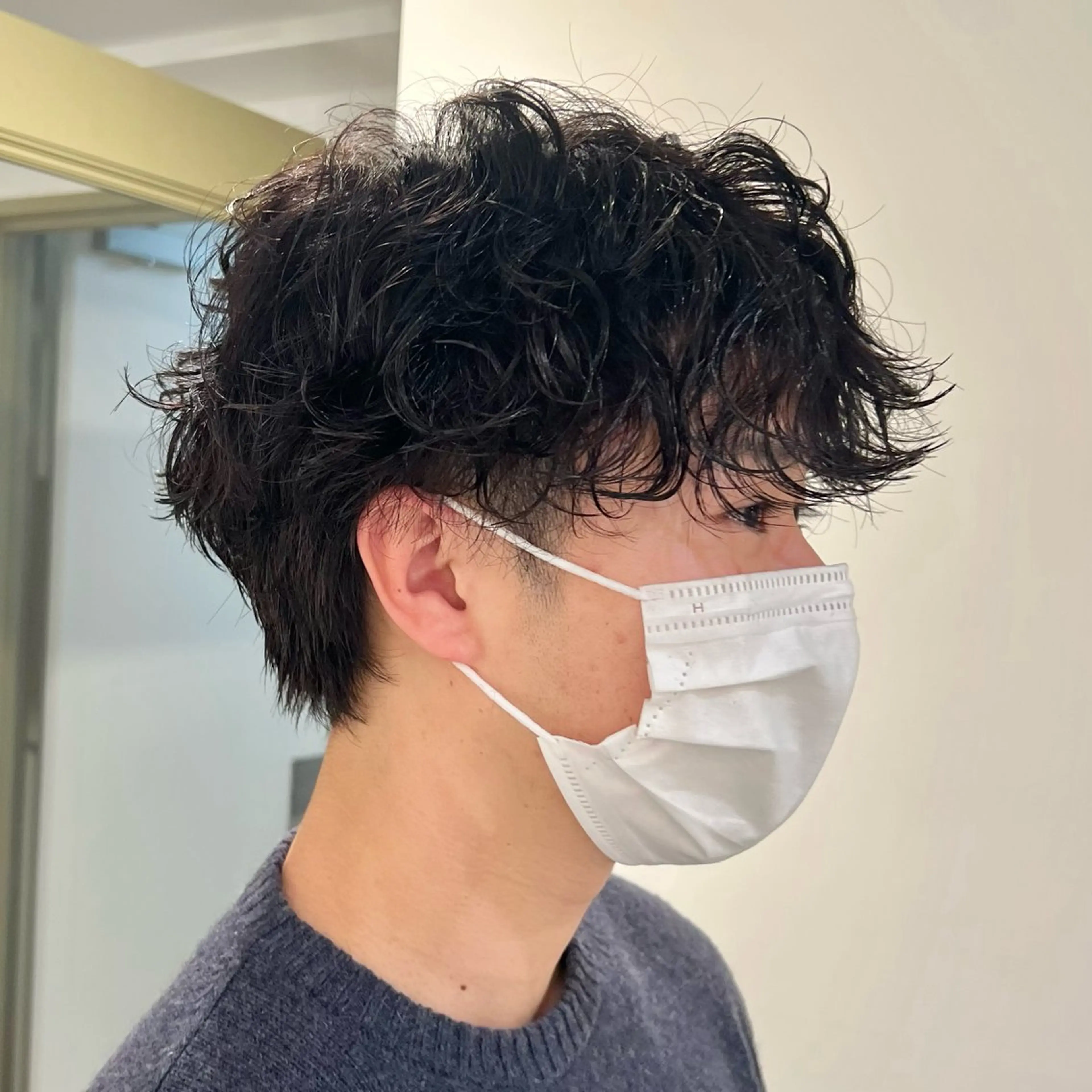 パーマ メンズ メンズパーマ 波巻きパーマ パーマ メンズカット /パーマ🍀田畑玖音のヘアスタイル