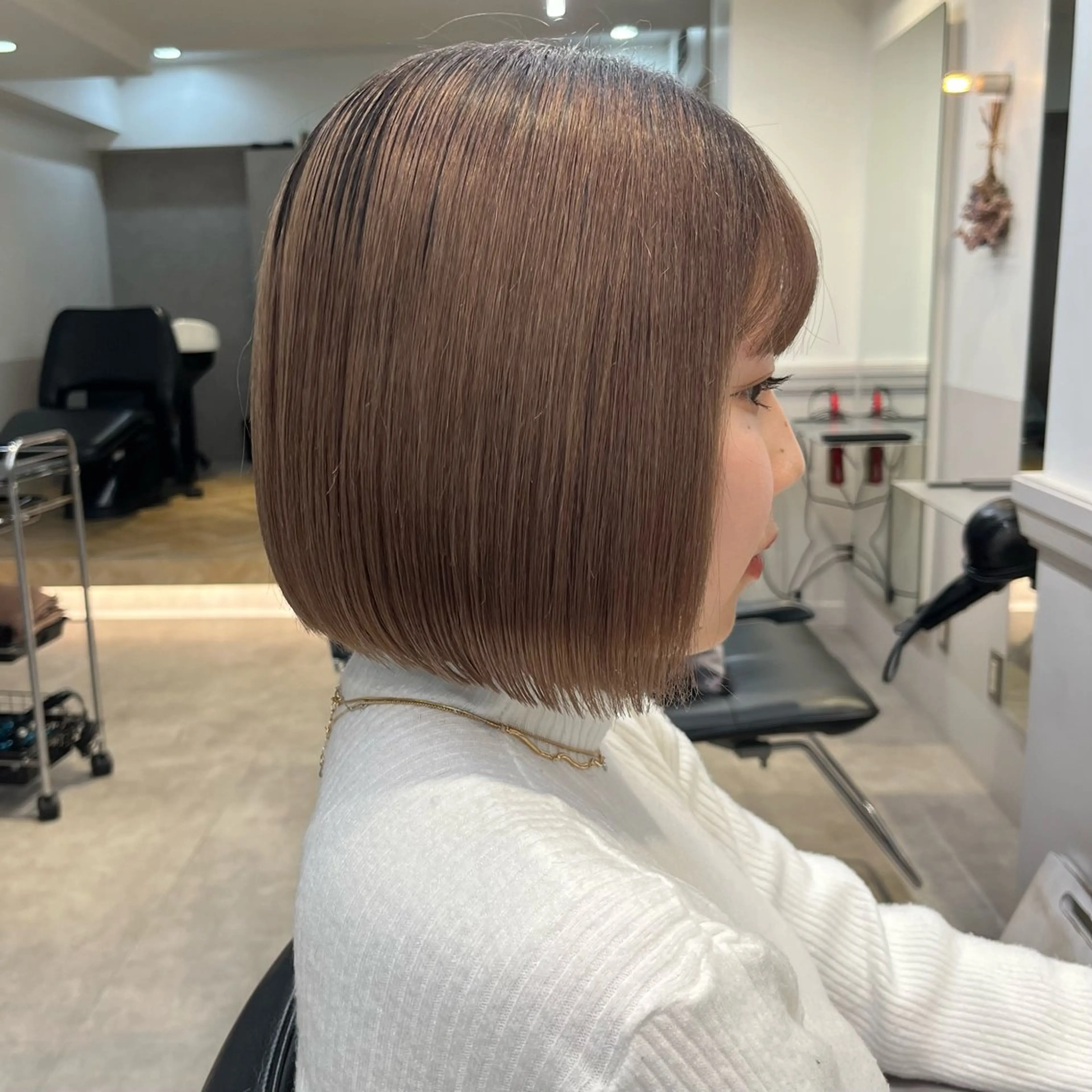 ショート ボブ マミ☁️ヘアセット /お呼ばれヘア/銀座のヘアスタイル