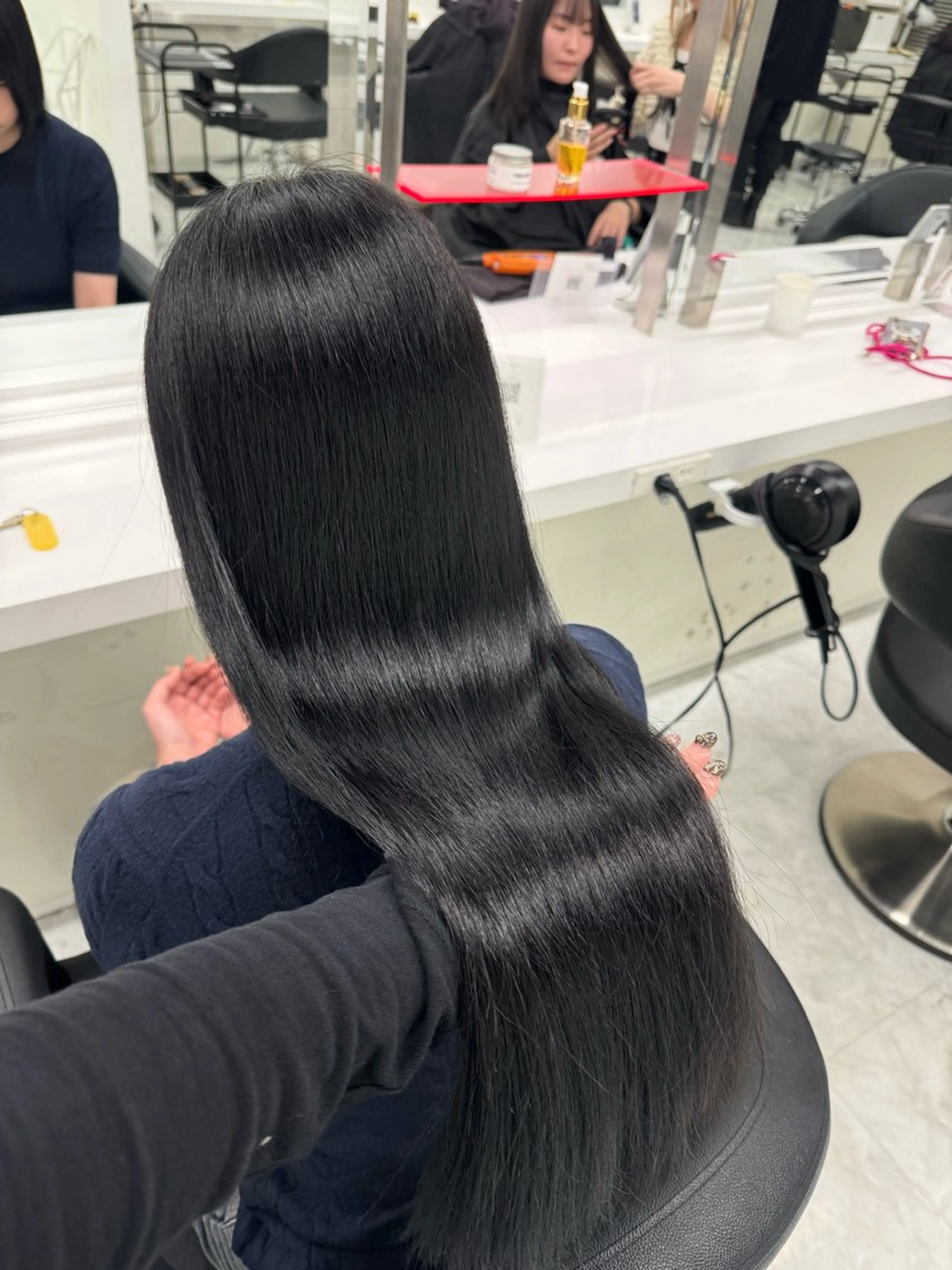 ロング カラー 大人っぽ韓国🤍ブリ ーチ/mitsukiのヘアスタイル