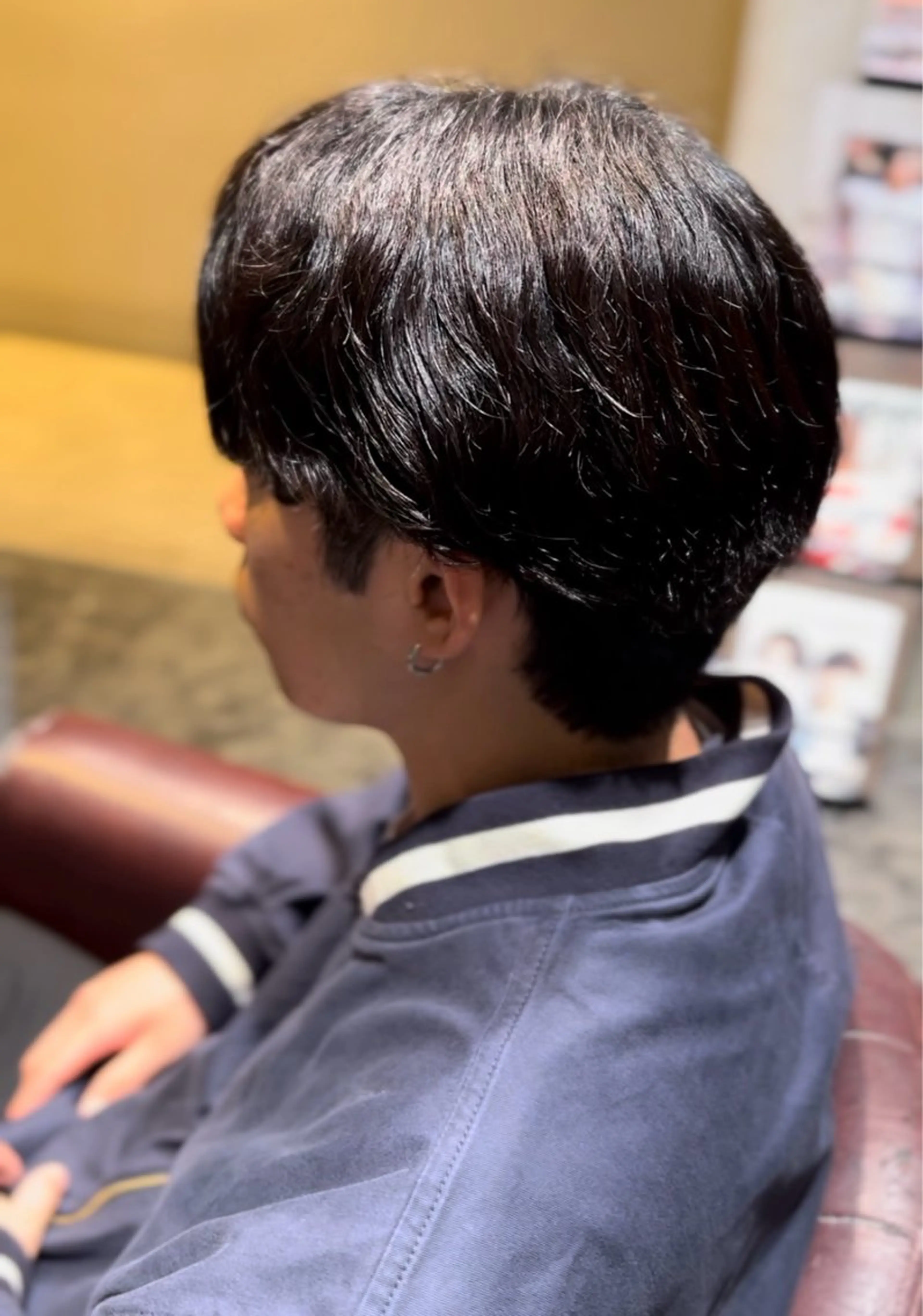 パーマ メンズ カット パーマ 山口稜太 メンズ/波巻きパーマのヘアスタイル