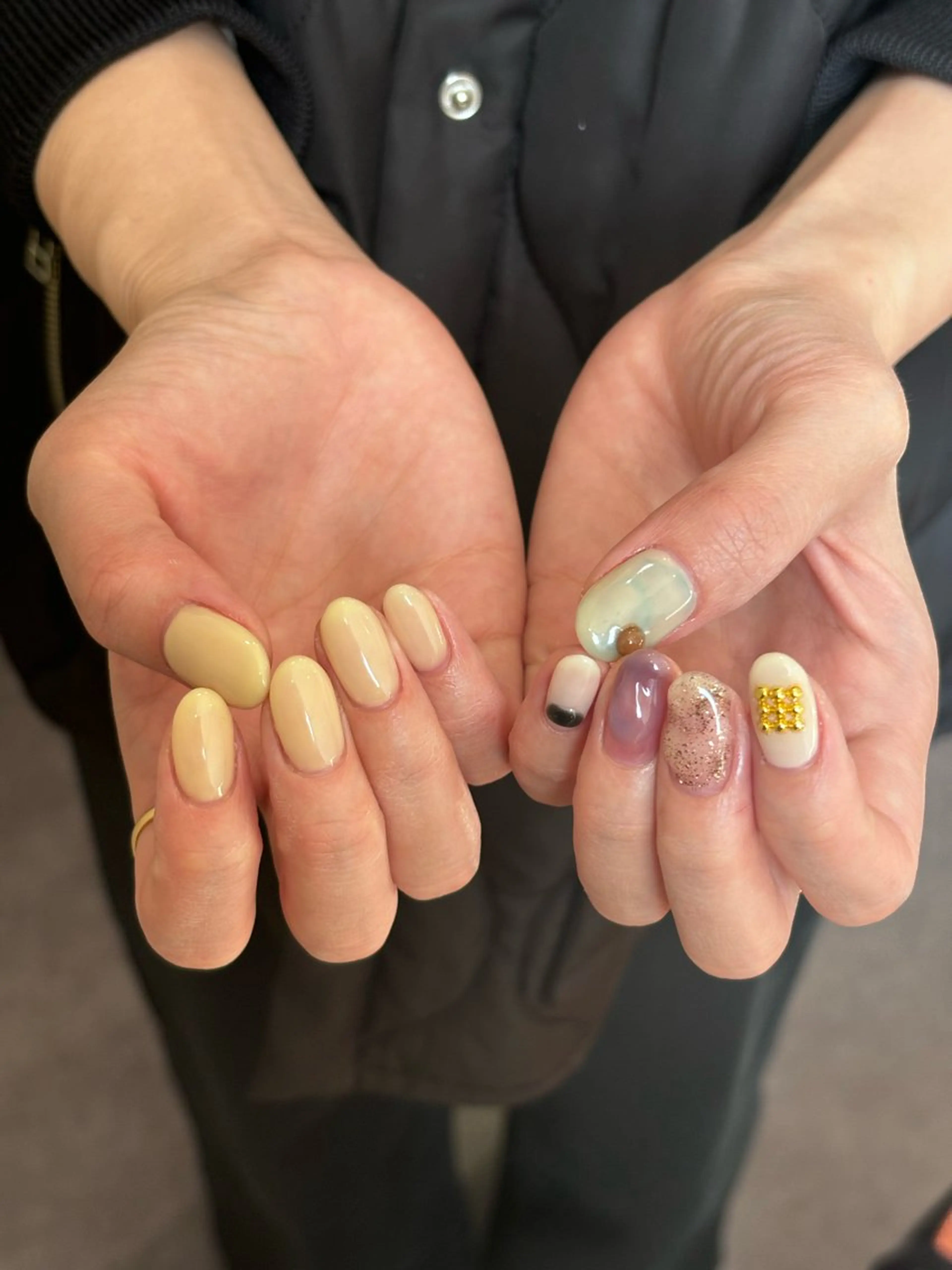 ネイル シンプルネイル SOL所属・SOL　nail イマナカのネイルデザイン