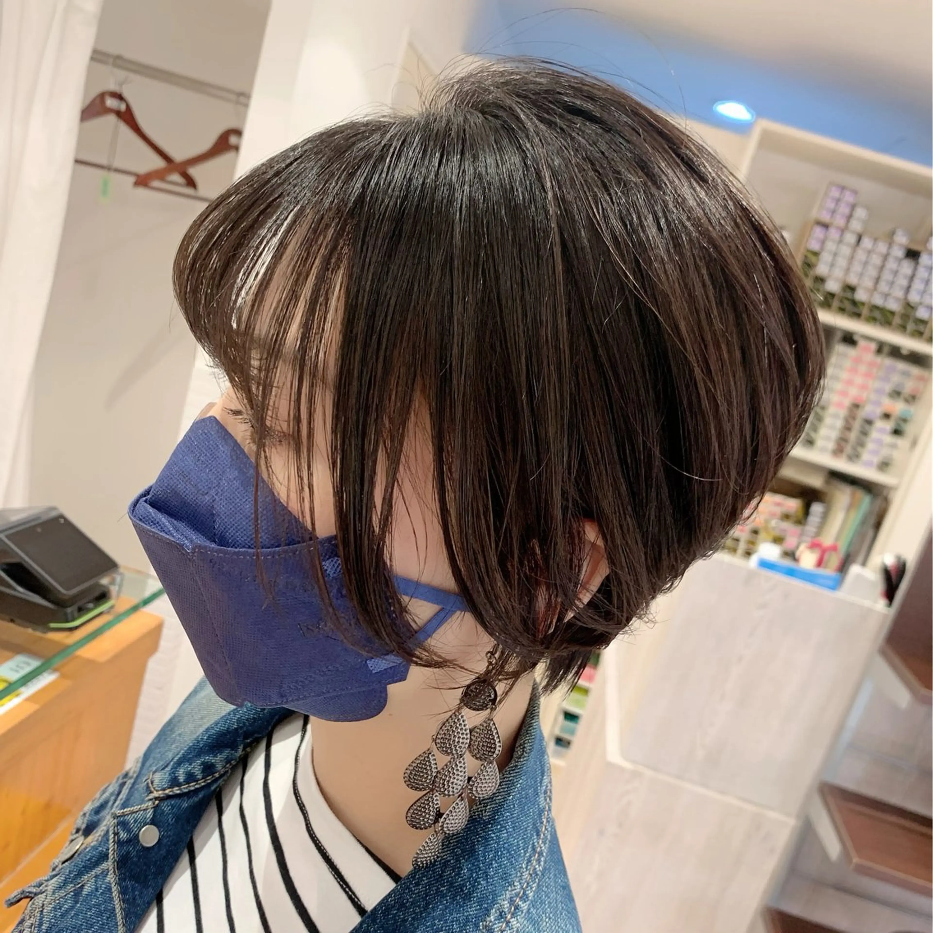 ショート カット ヘアカラー トリートメント MIG×LIG  ミグバイリグ所属・✨縮毛矯正✨ 知念あたるのヘアスタイル