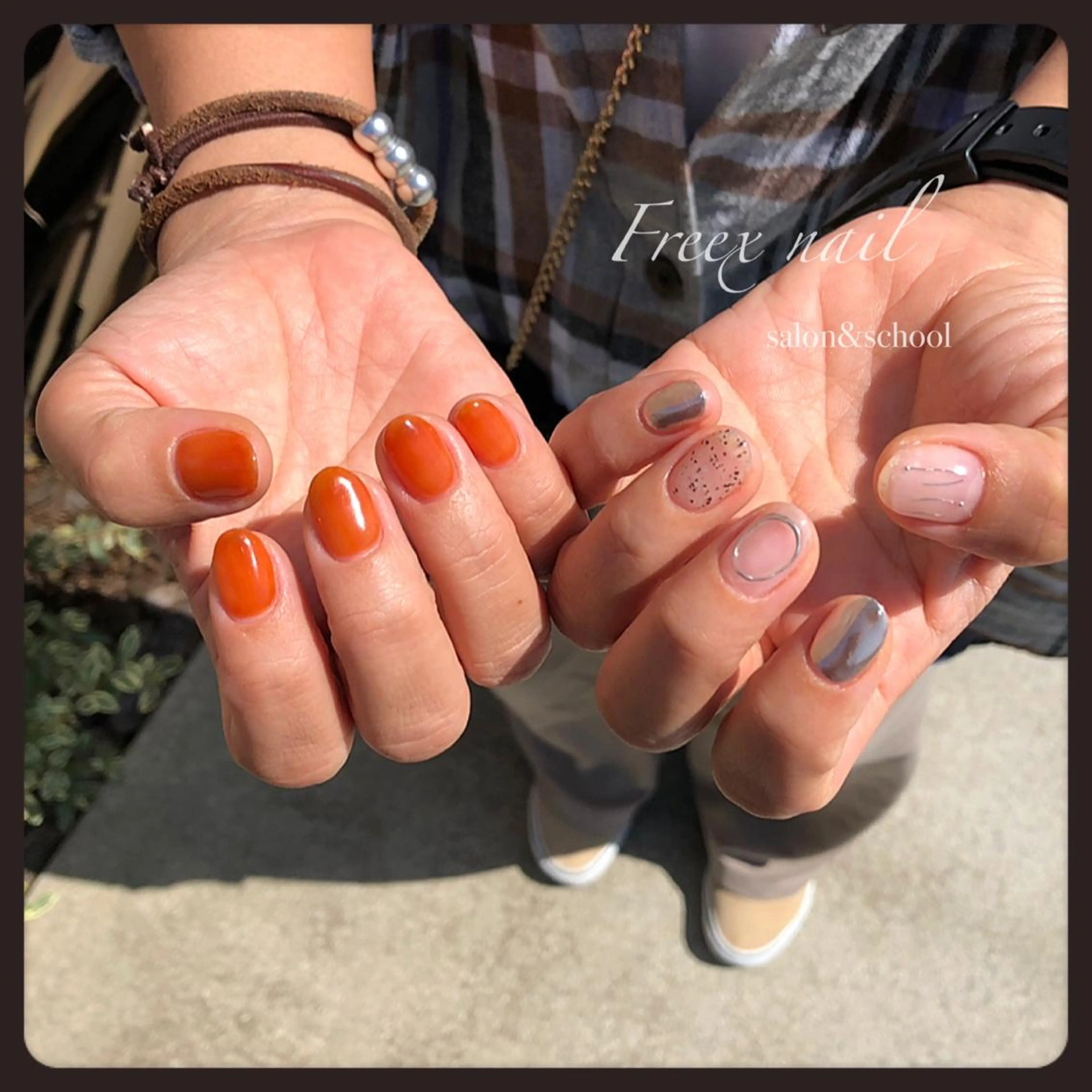 ネイル Freex nail所属・freex nail /ニュアンス/個性派のネイルデザイン