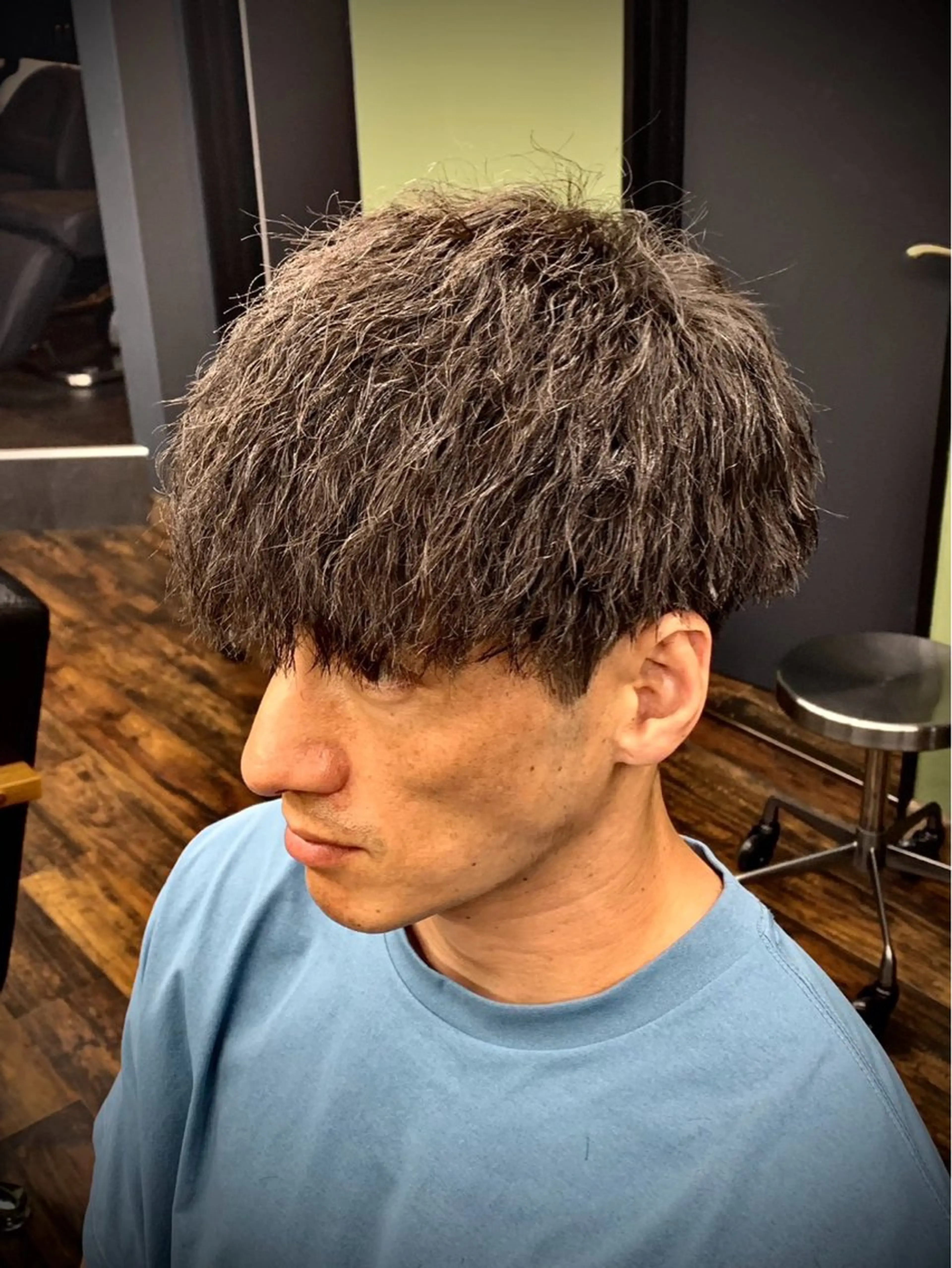 カット＋ツイストパーマの写真