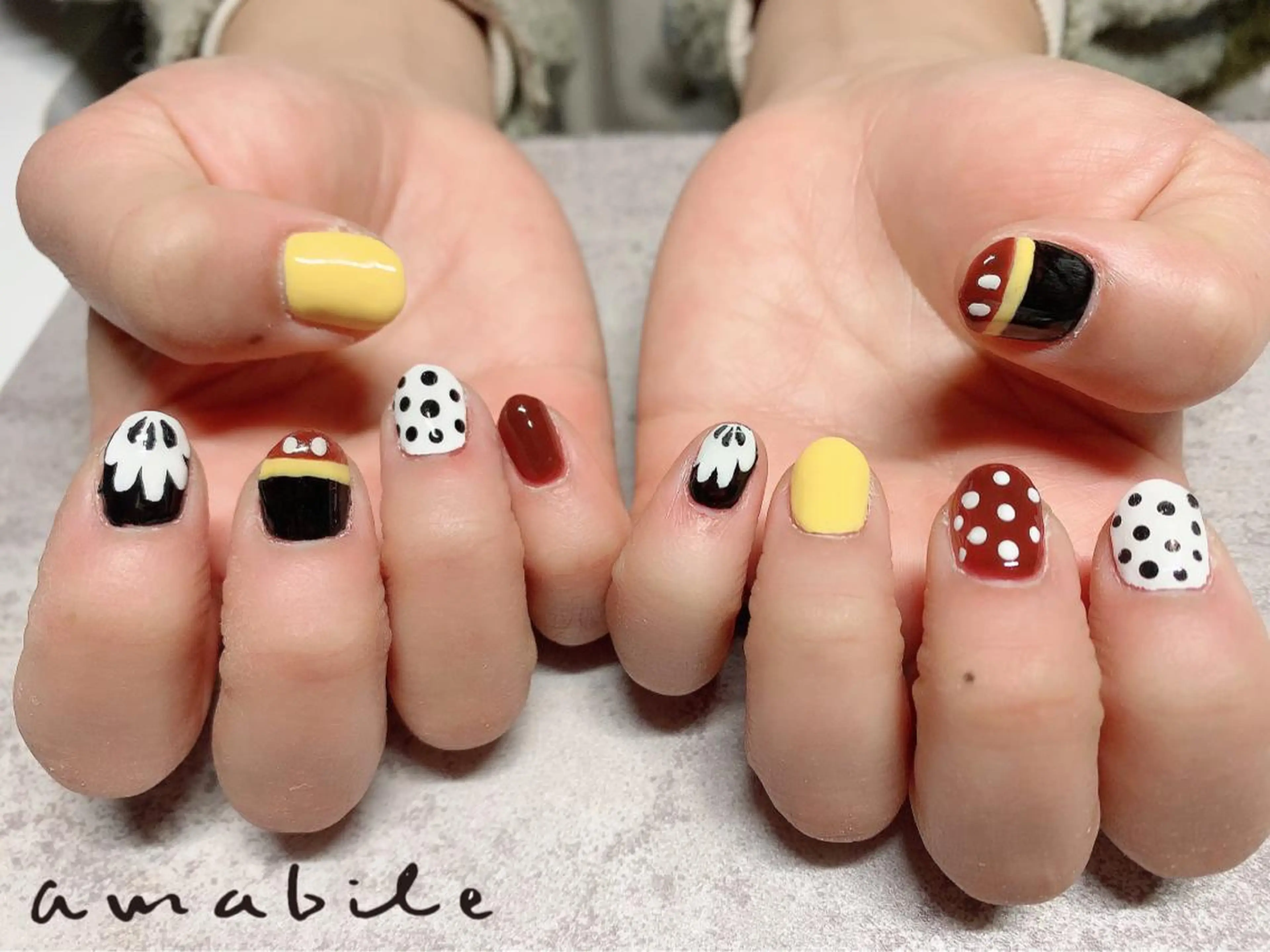 ネイル amabile nailのネイルデザイン