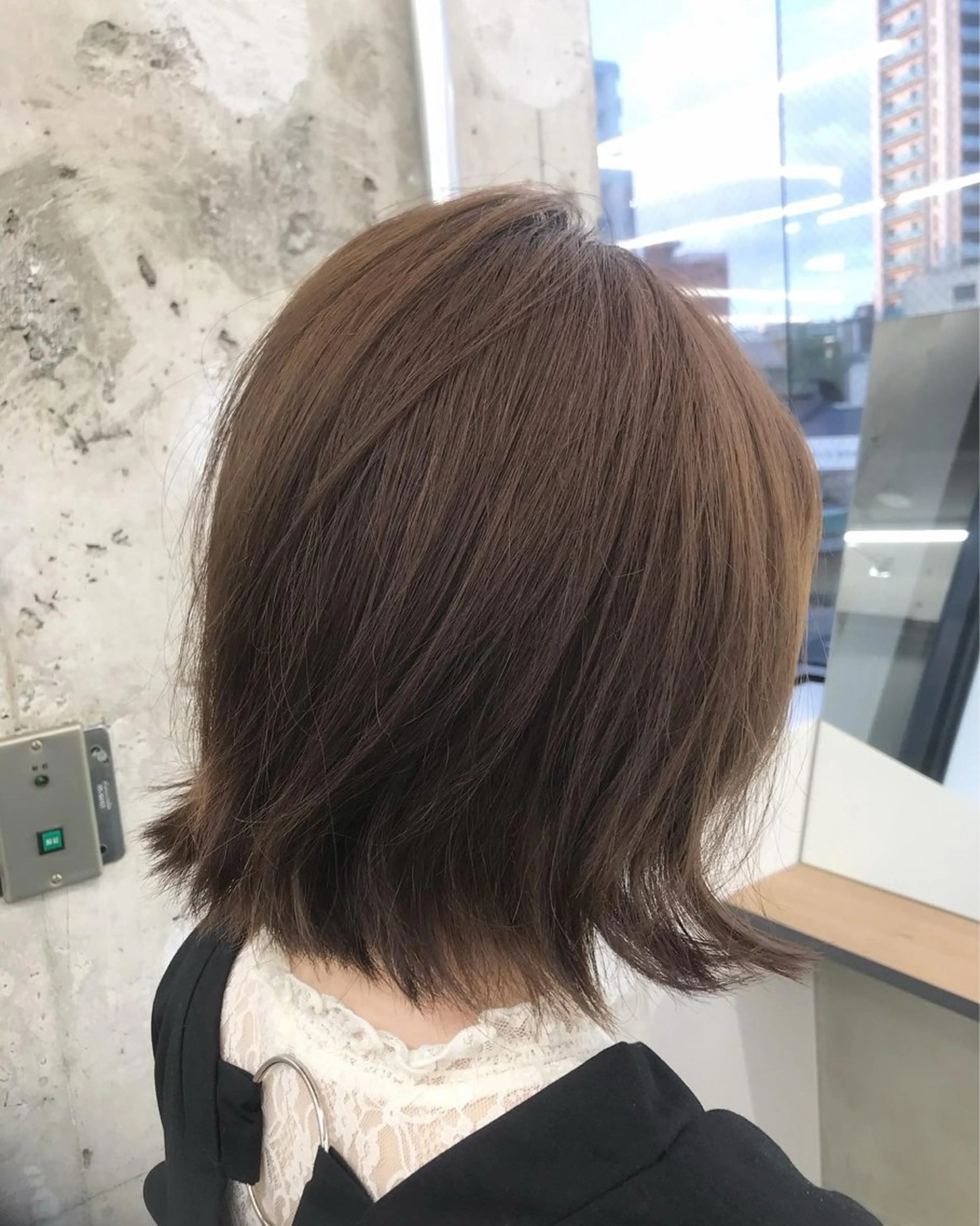 ショート カラー 天王寺区🌟大好評店 バッサリカット◎矯正のヘアスタイル