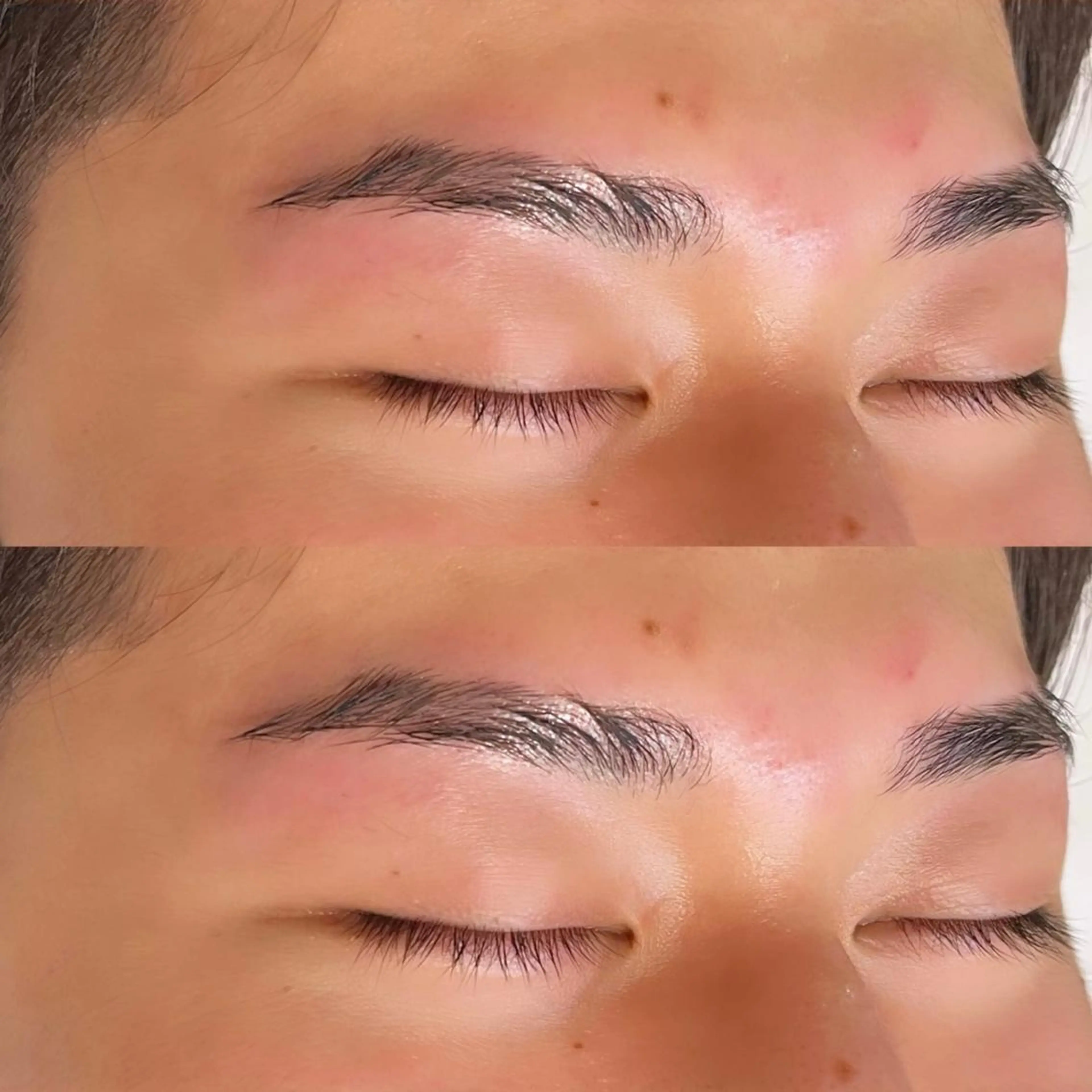 メンズ マツエク・マツパ アイブロウ unefleur💞 hanayoのマツエク・マツパデザイン