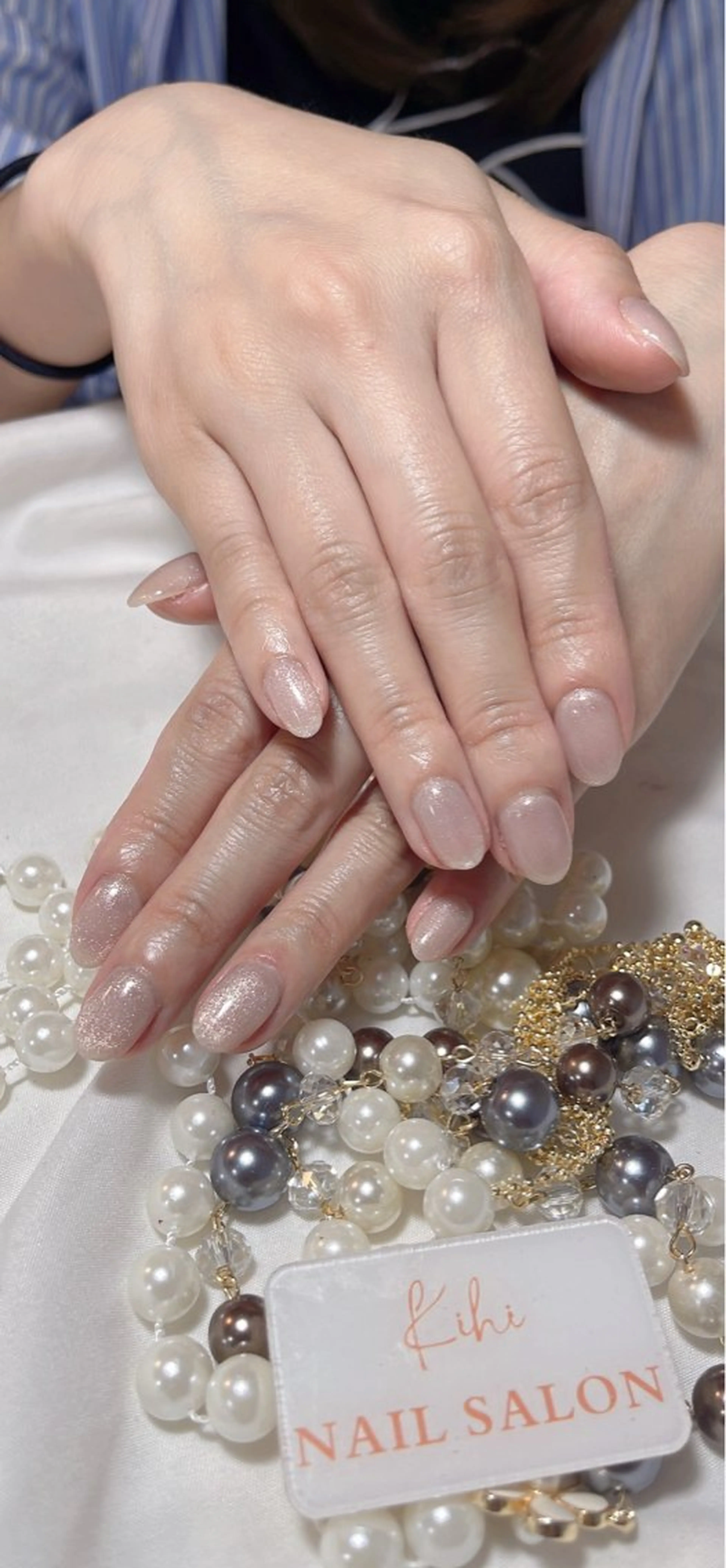 ネイル アートネイル フレンチネイル ジェルネイル グラデーション 韓国ネイル 村中 ハナのネイルデザイン