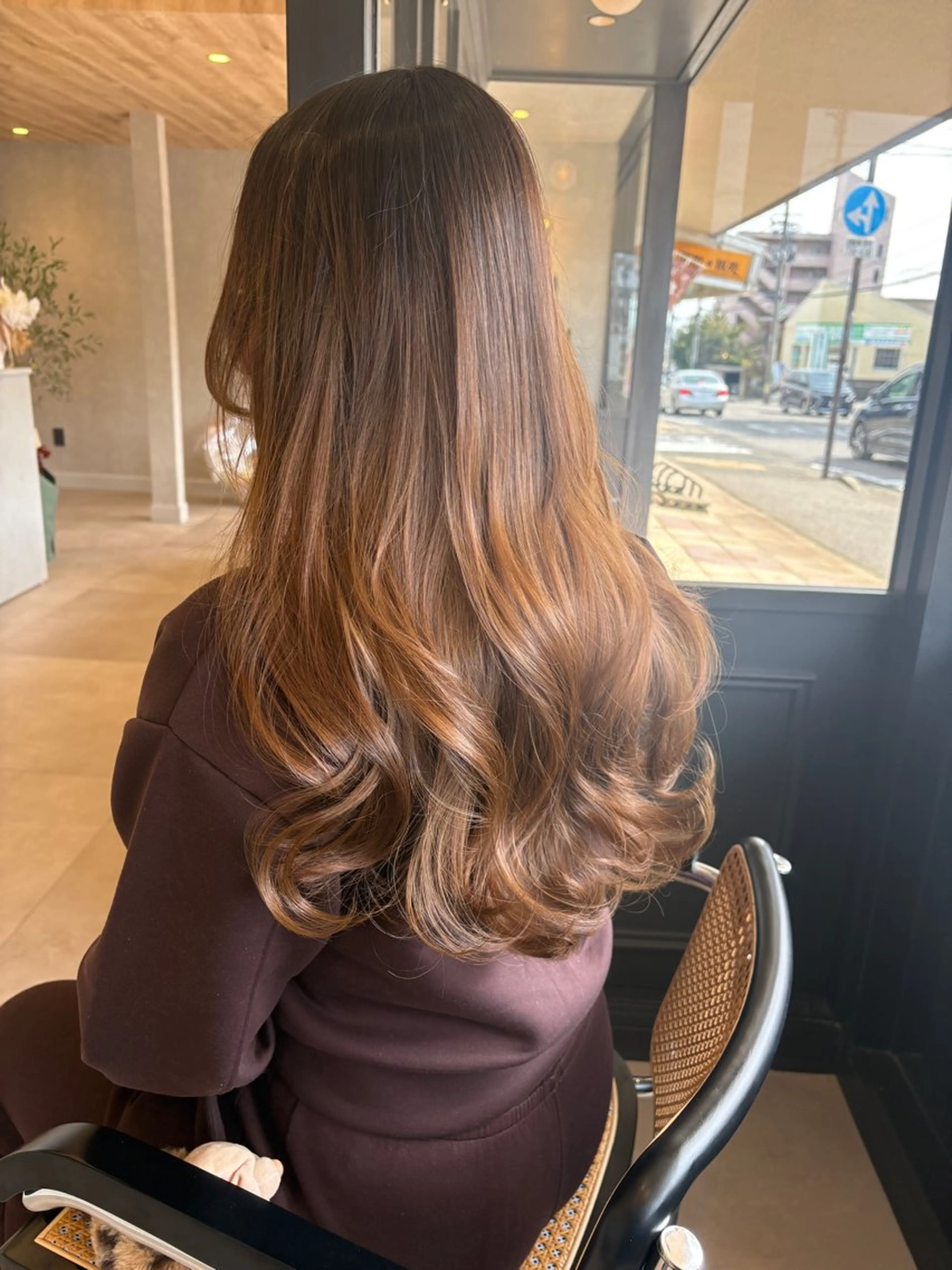 ロング ロング カット トリートメント ヘッドスパ ✨NEW OPEN/ 美髪矯正/山田千里✨のヘアスタイル