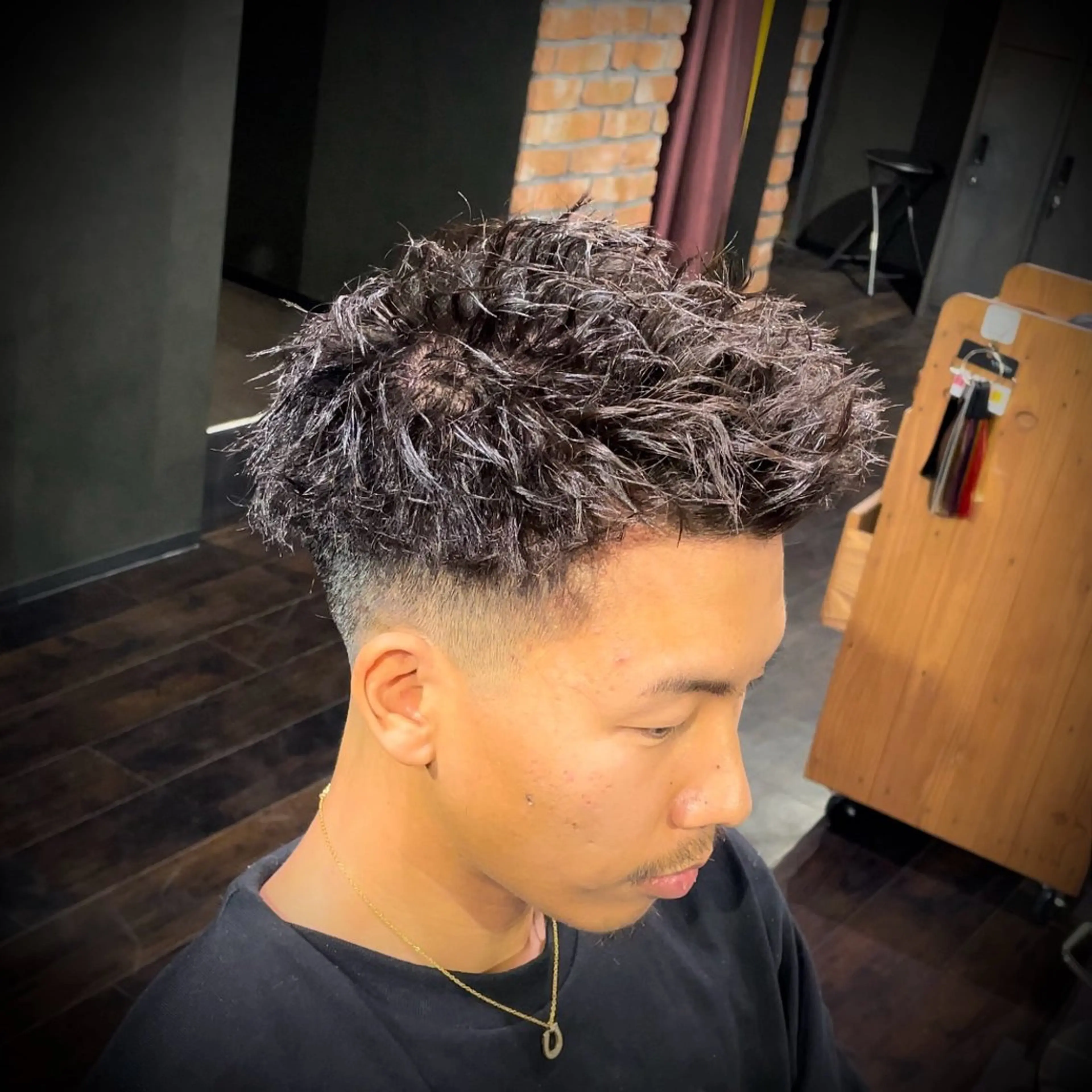 メンズ フェードカット 【⛓️超メンズ特化 NAOTO⛓️】のヘアスタイル