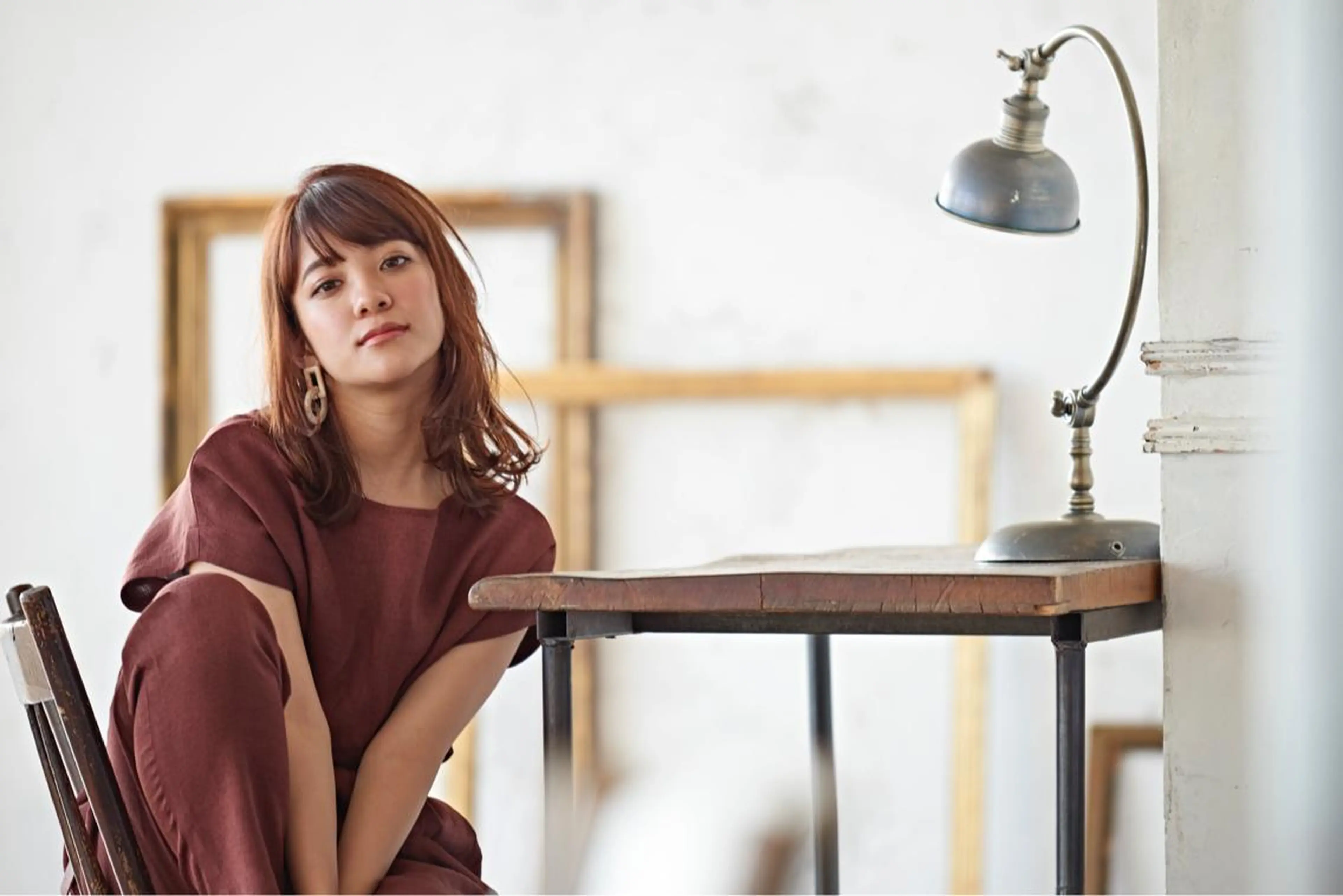 ミディアム カット トリートメント 所渉/韓国レイヤー /ウルフカットのヘアスタイル