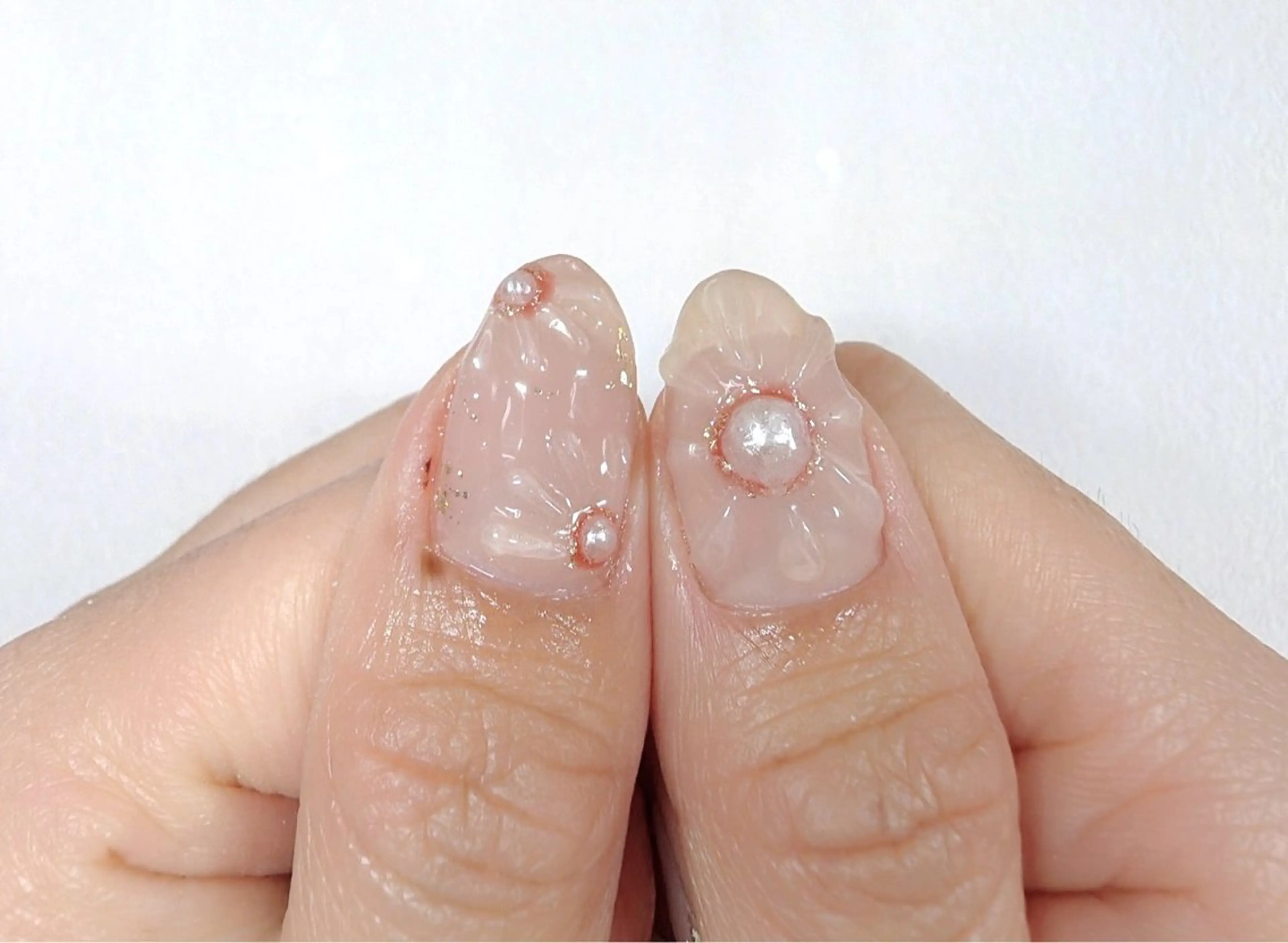 ネイル ぷっくりネイル ハンドネイル iku🌷 by 上福岡らんらんのネイルデザイン