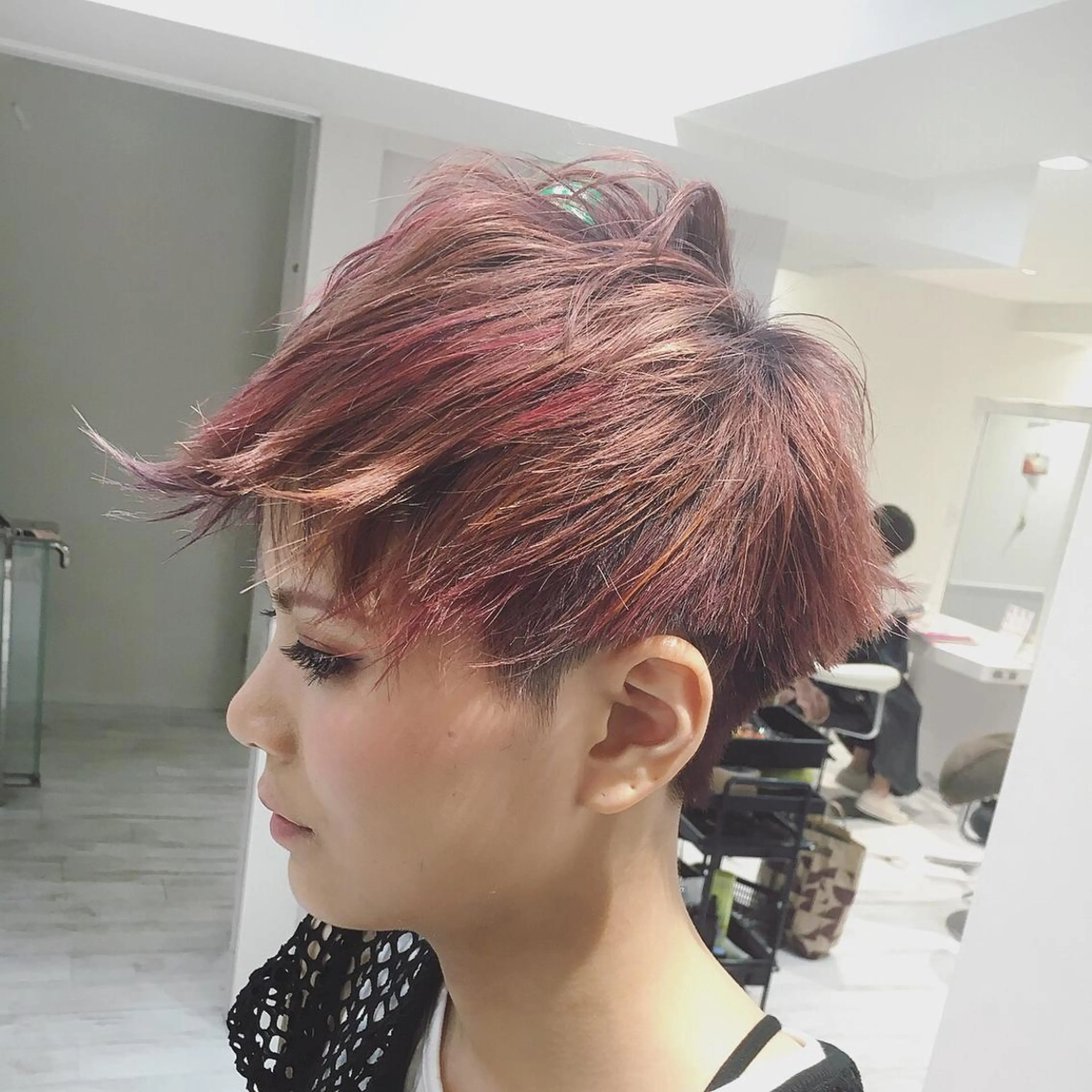 ショート カラー ショートヘア ノアヘアデザイン町田店所属・ショートヘア特化 mayaのヘアスタイル