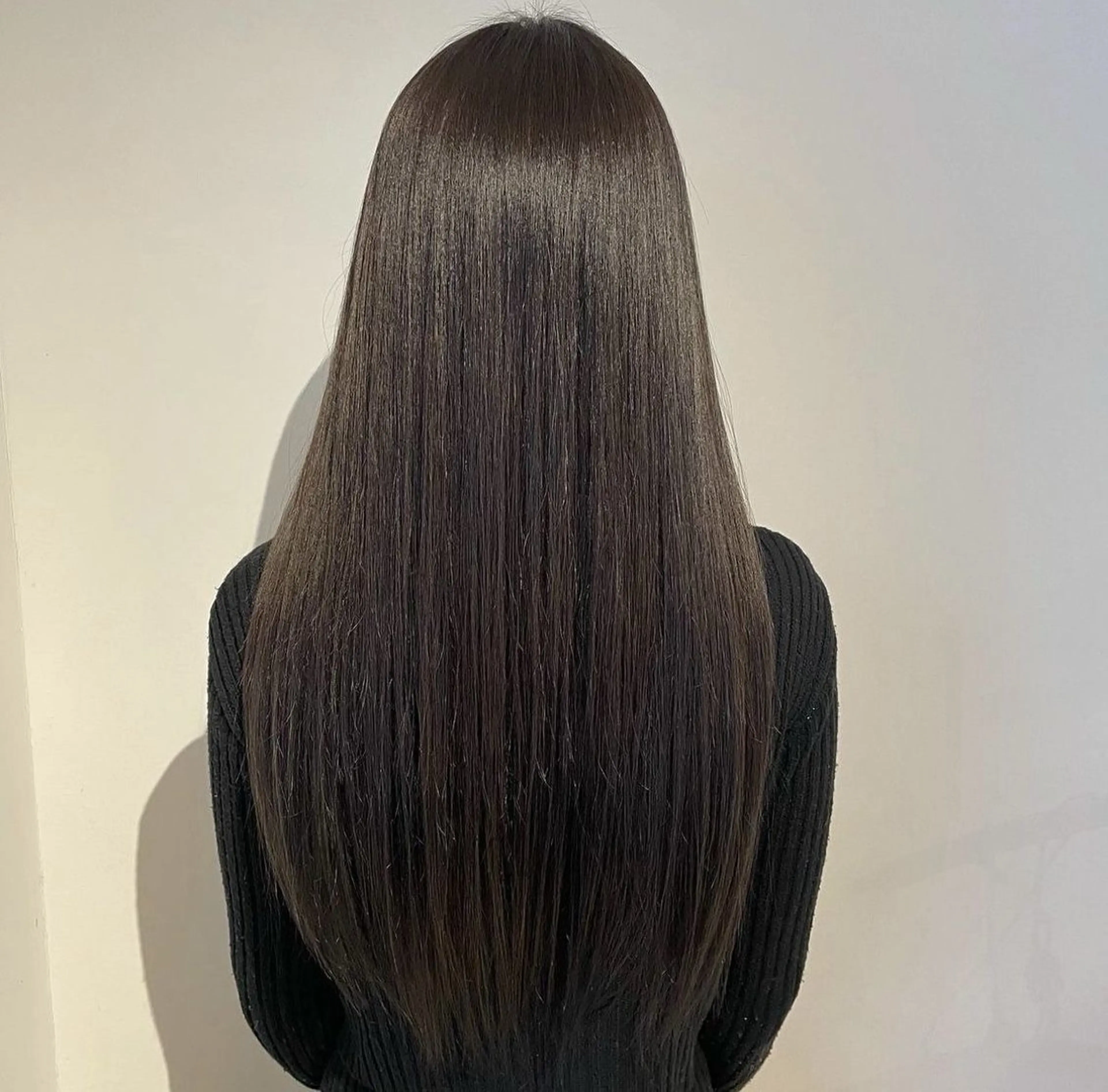 縮毛矯正+color +cut +treatmentの写真