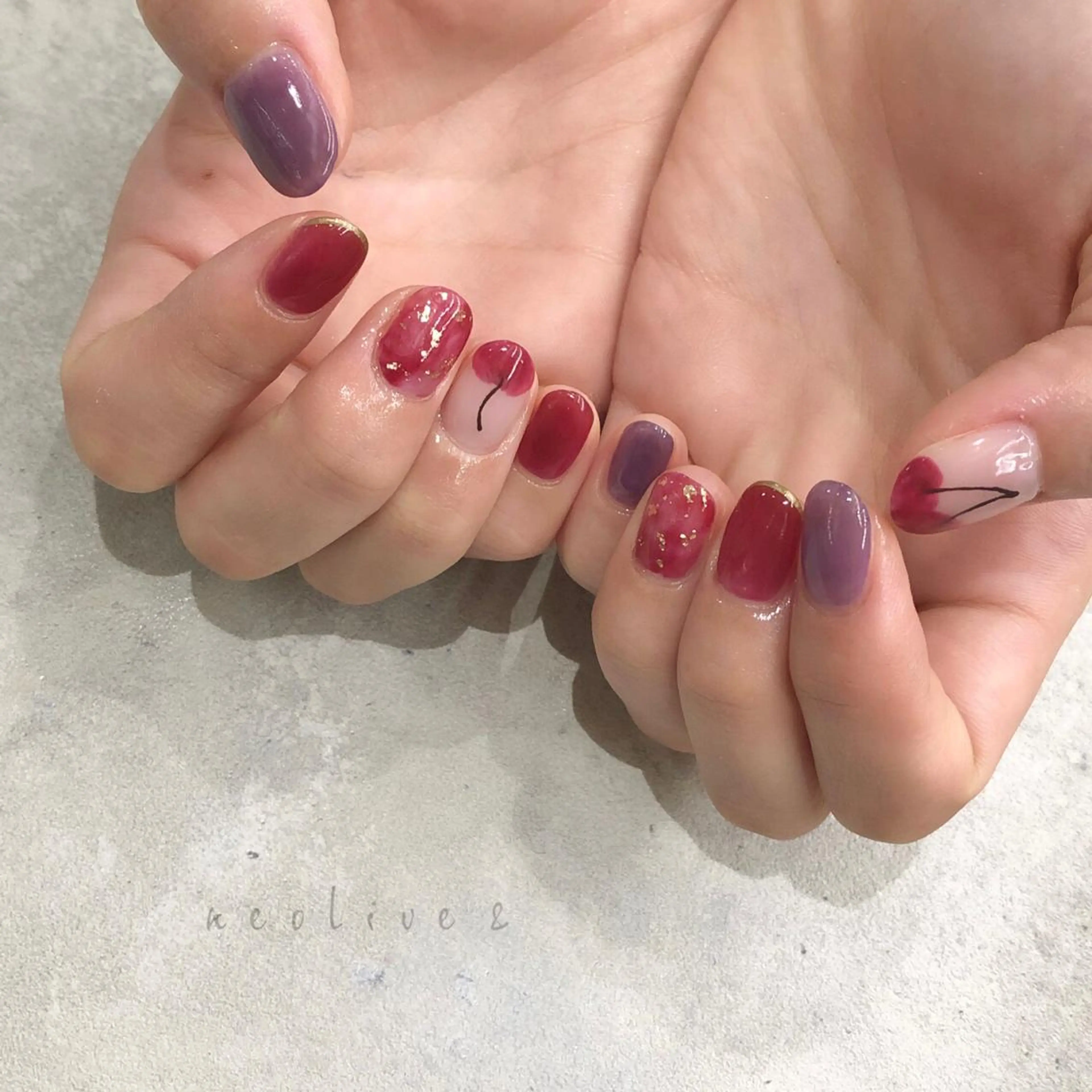 ネイル Yuriko Omi パラジェル/渋谷のネイルデザイン