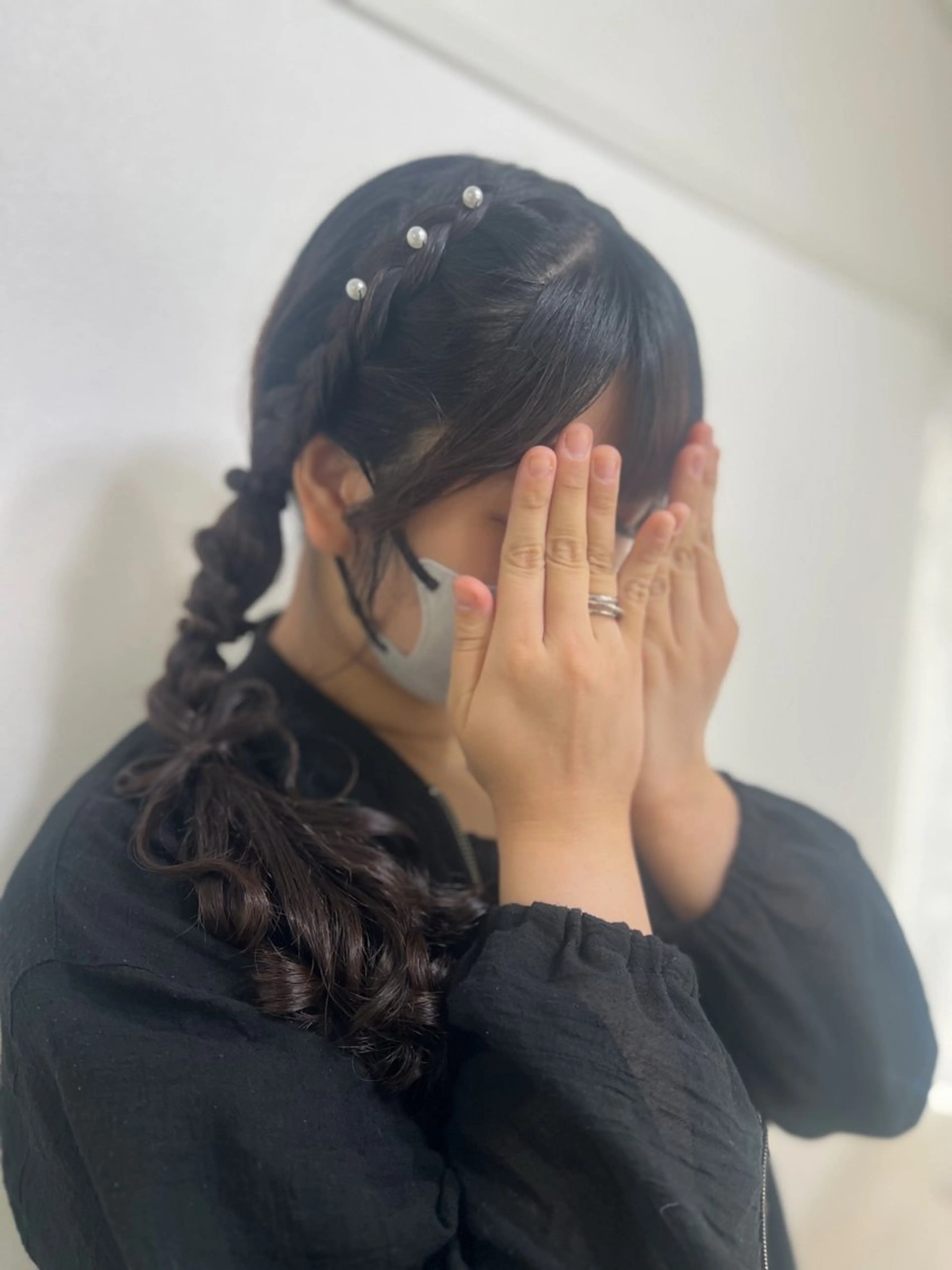 ロング ヘアセット ヘアセット/金山 佐野 妃都美のヘアスタイル