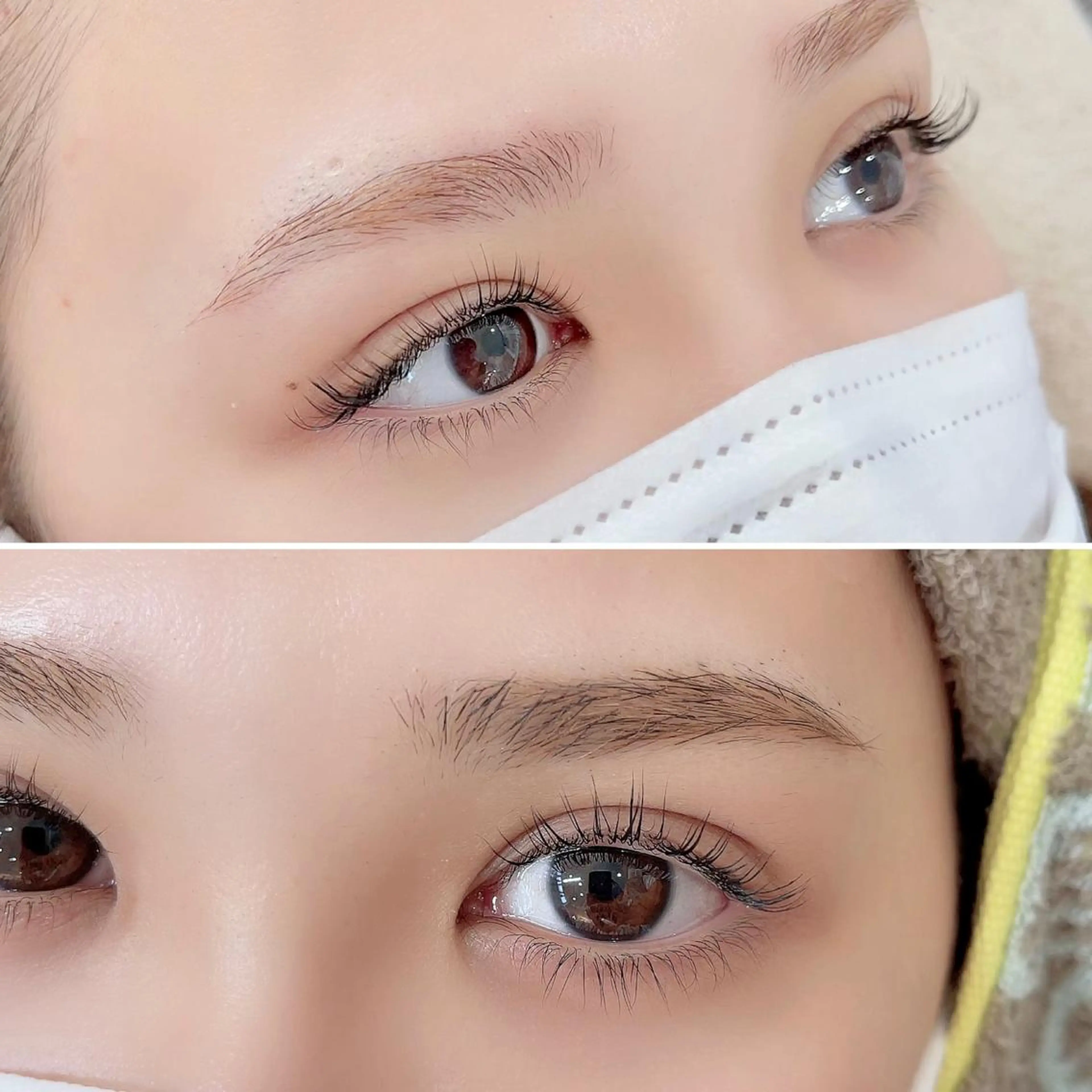 マツエク・マツパ 一重×まつ毛パーマ 糸賀 史織のマツエク・マツパデザイン