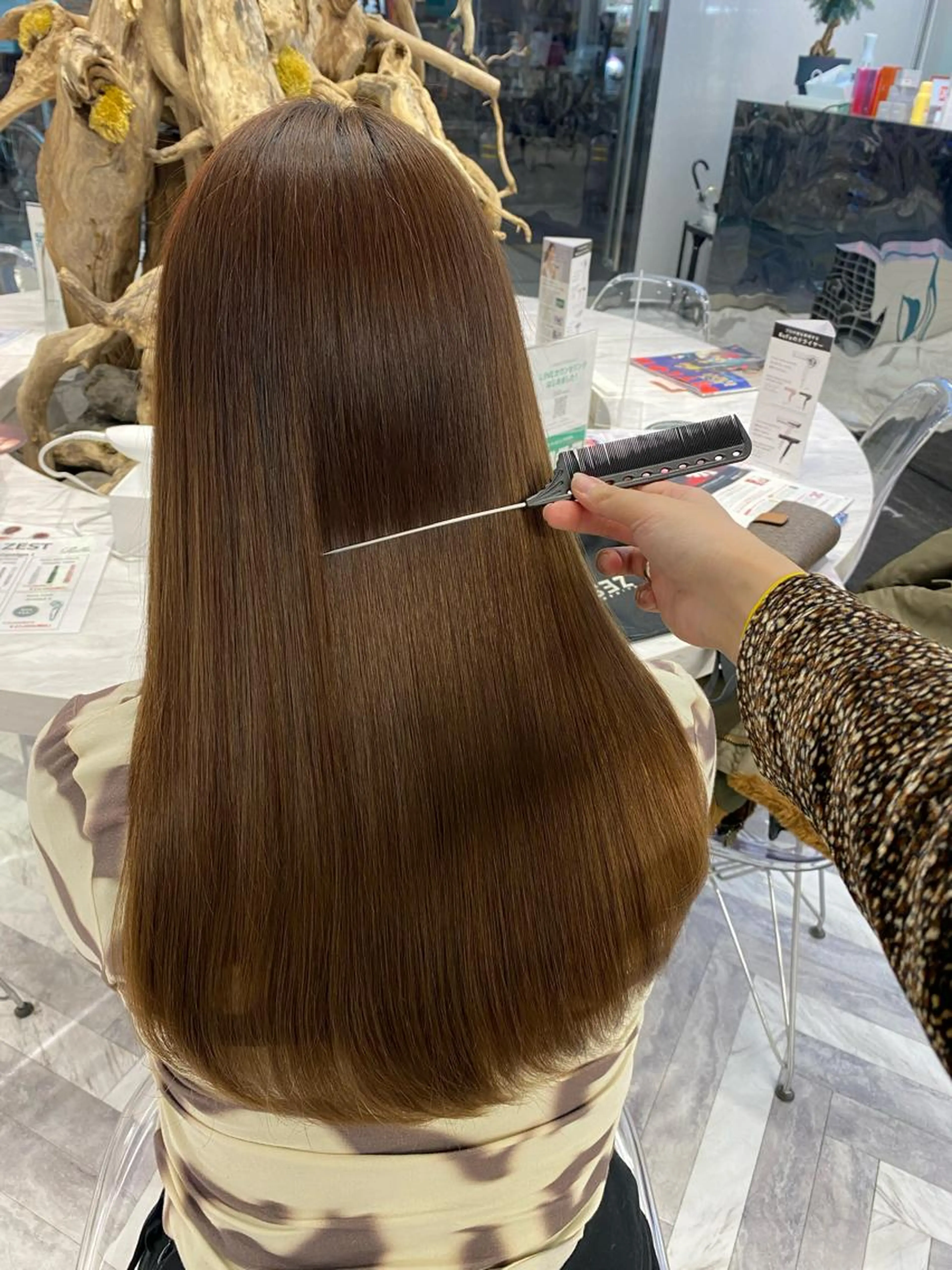 【しっとりまとまる！Deep layerトリートメント】1ヶ月分のお持ち帰りトリートメント付きです✨️👏🏻の写真