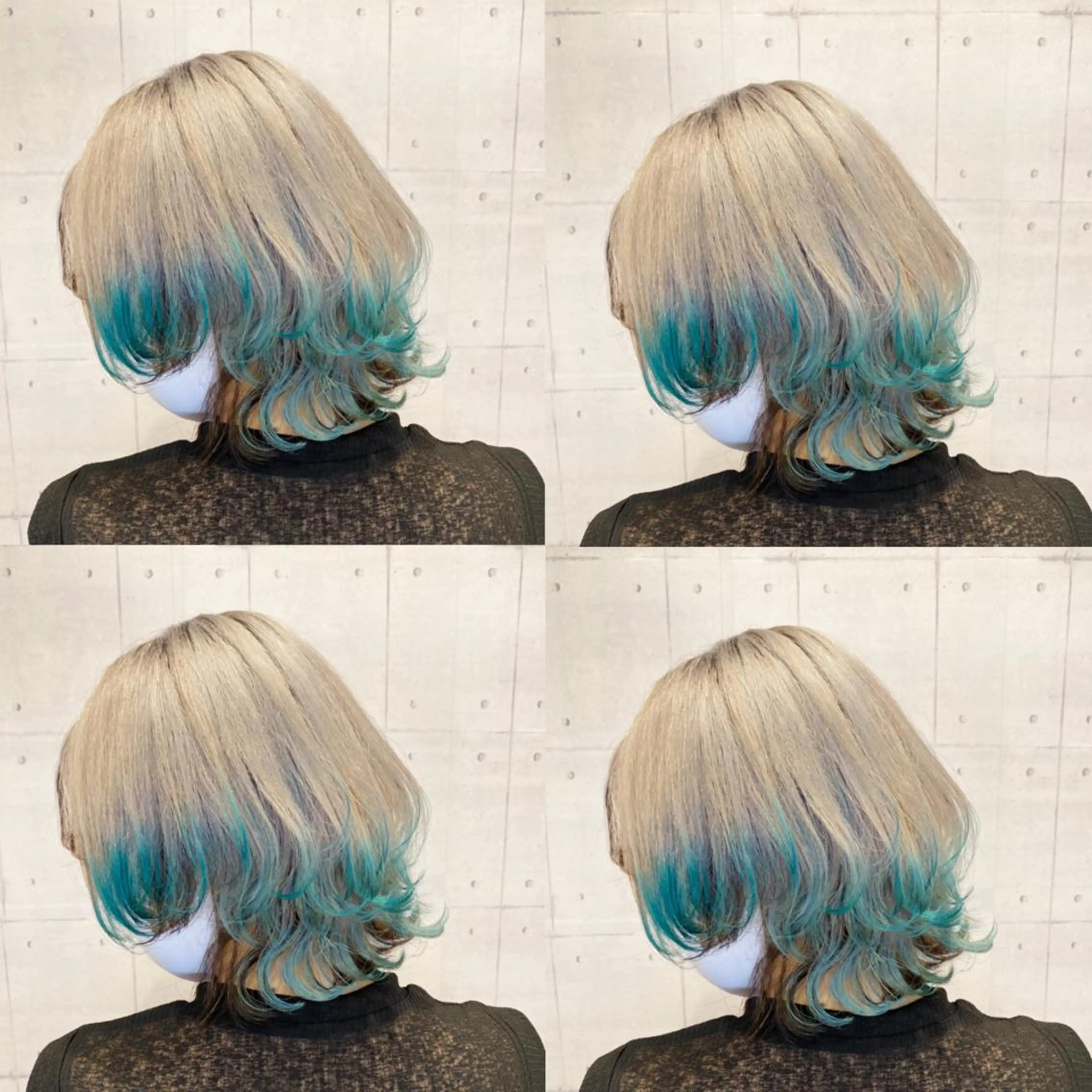 ミディアム 韓・中華美女ヘア 🇰🇷×🇨🇳のヘアスタイル