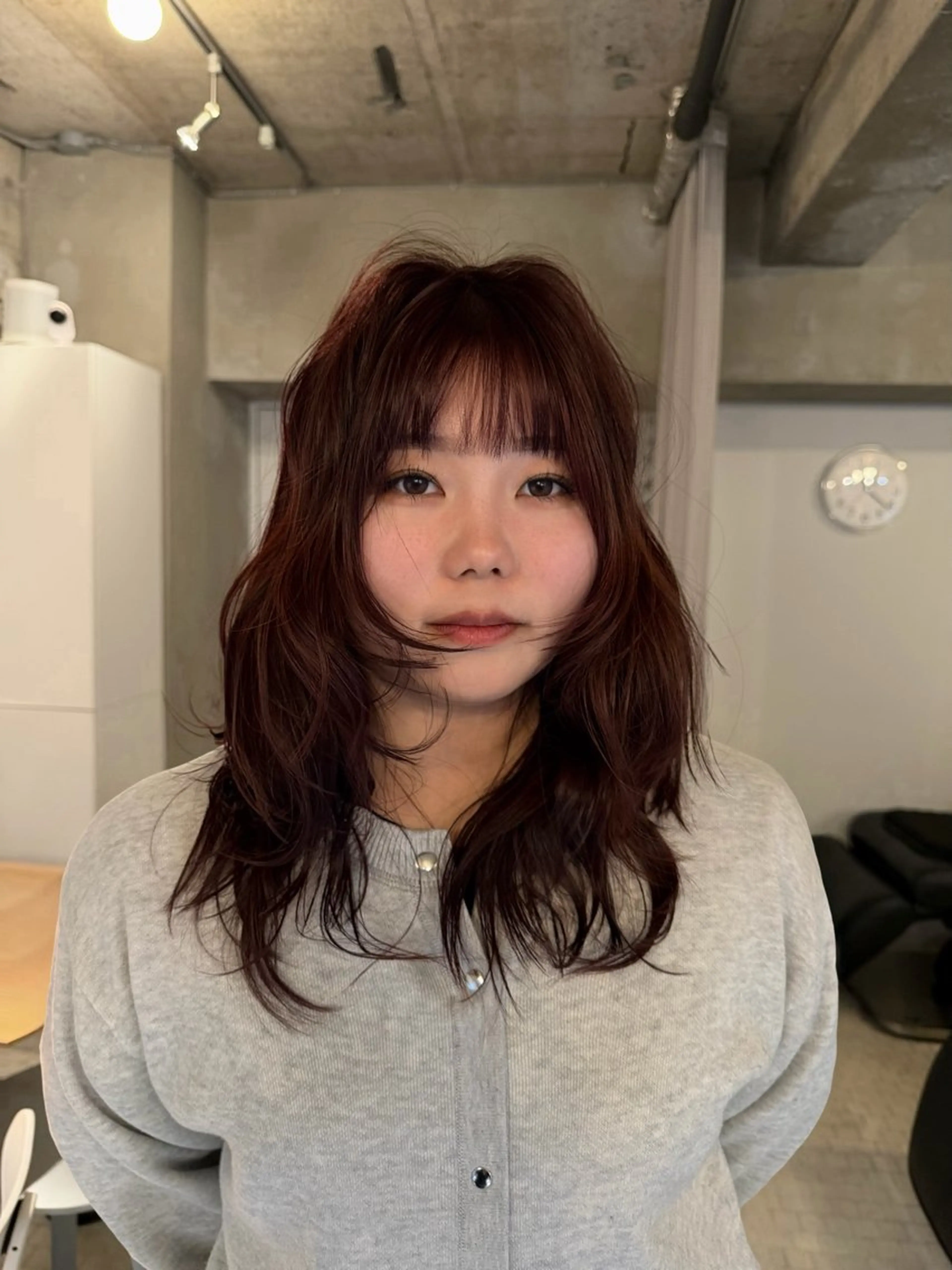 ロング 中野 こころのヘアスタイル