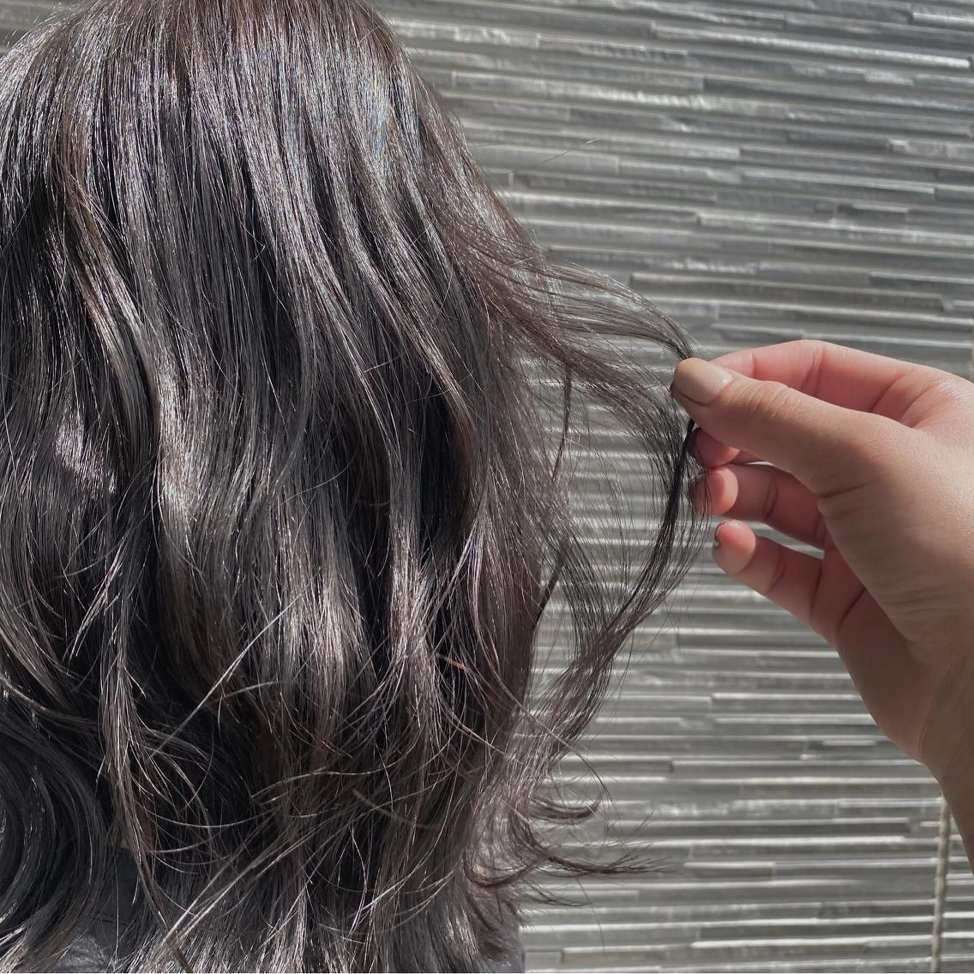 ミディアム カラー 透明感カラー 天羅のヘアスタイル