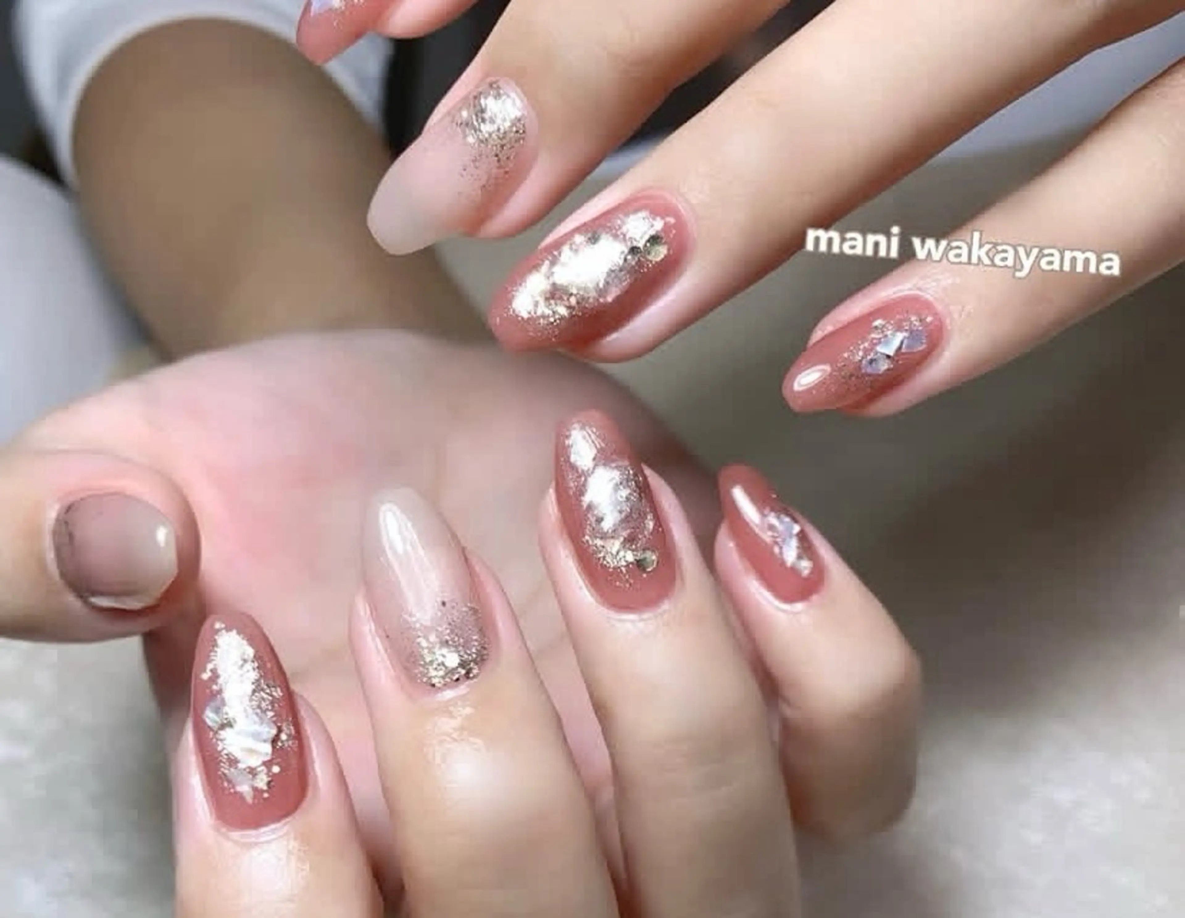 ネイル ハンドネイル 和歌浦ネイルサロン mani(マァニ)のネイルデザイン