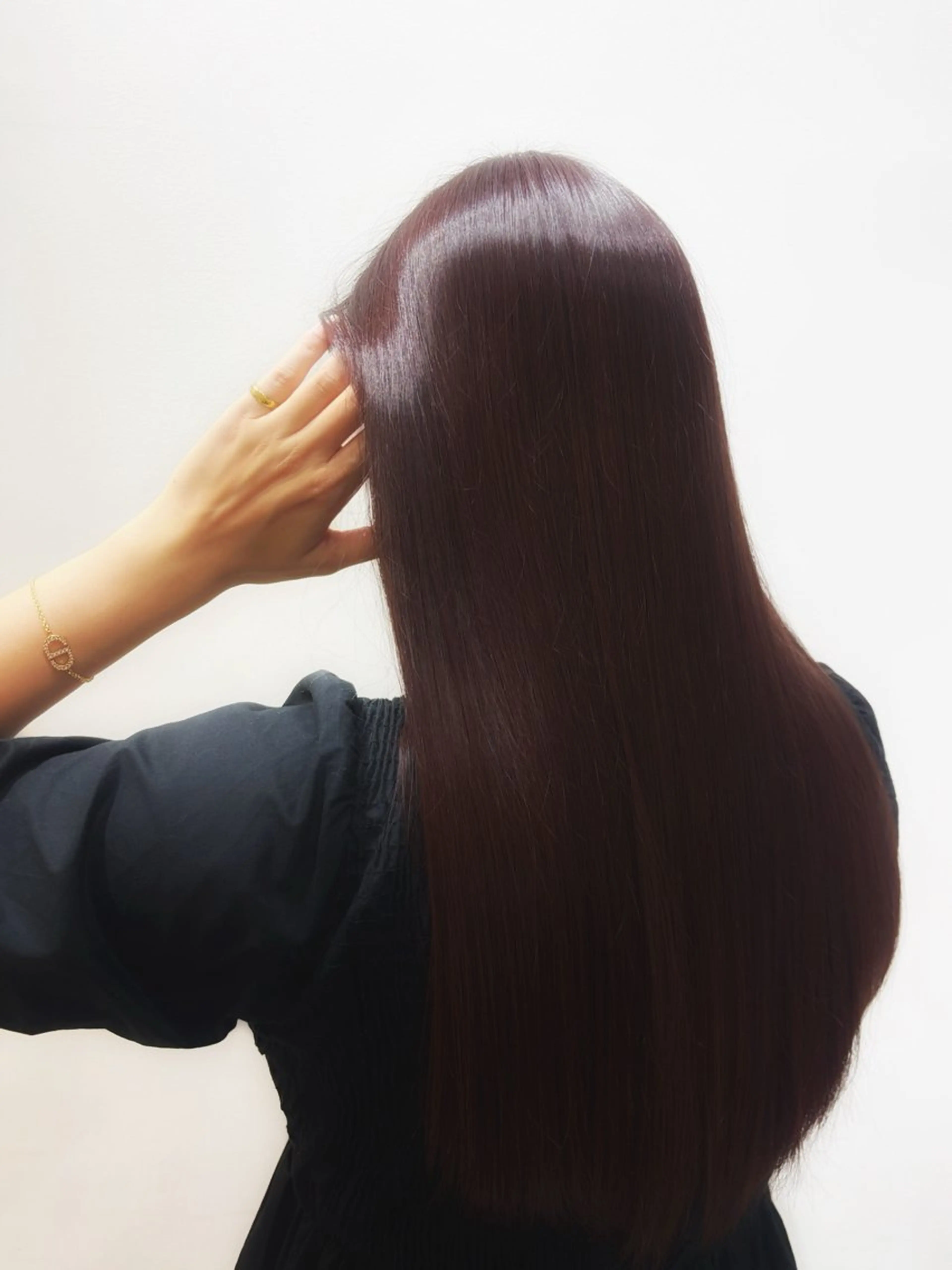 ロング カラー ラベンダーカラー ピンクカラー ヘアカラー トリートメント Misaki 🍒のヘアスタイル