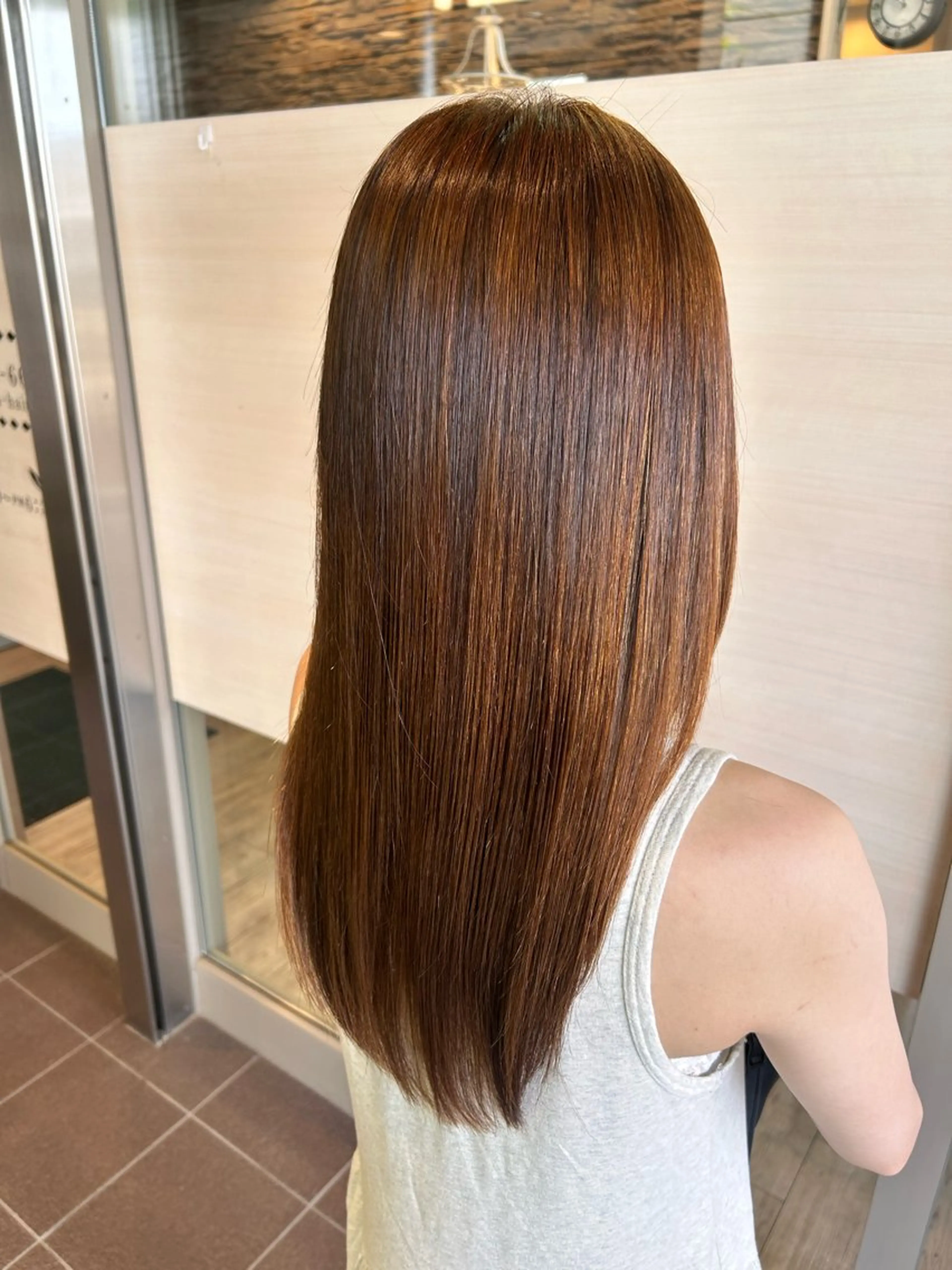 セミロング ヘアカラー トリートメント Fika所属・佐藤 匠のヘアスタイル