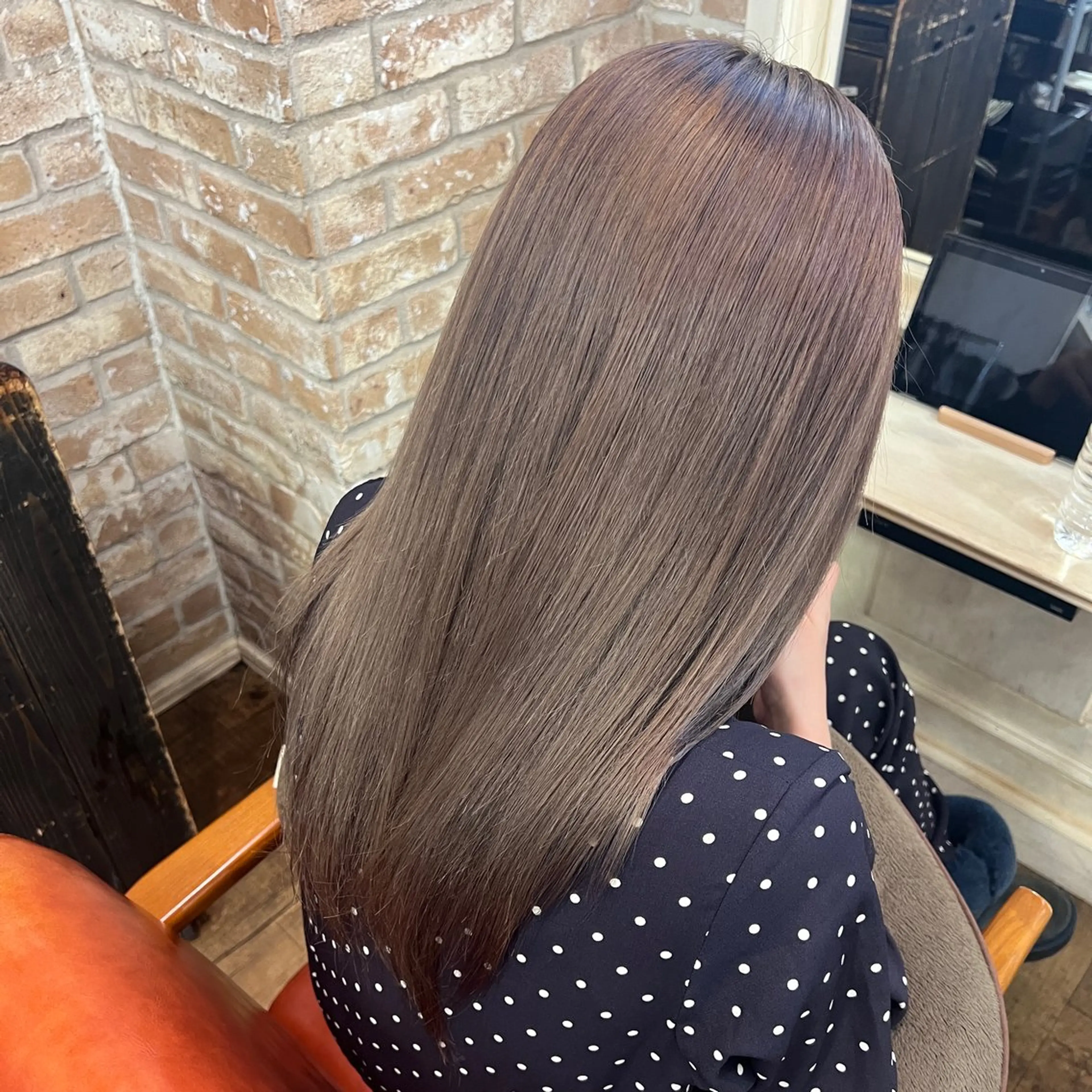 ロング カラー Shalu 相模大野店所属・💜にしむら みく💜のヘアスタイル