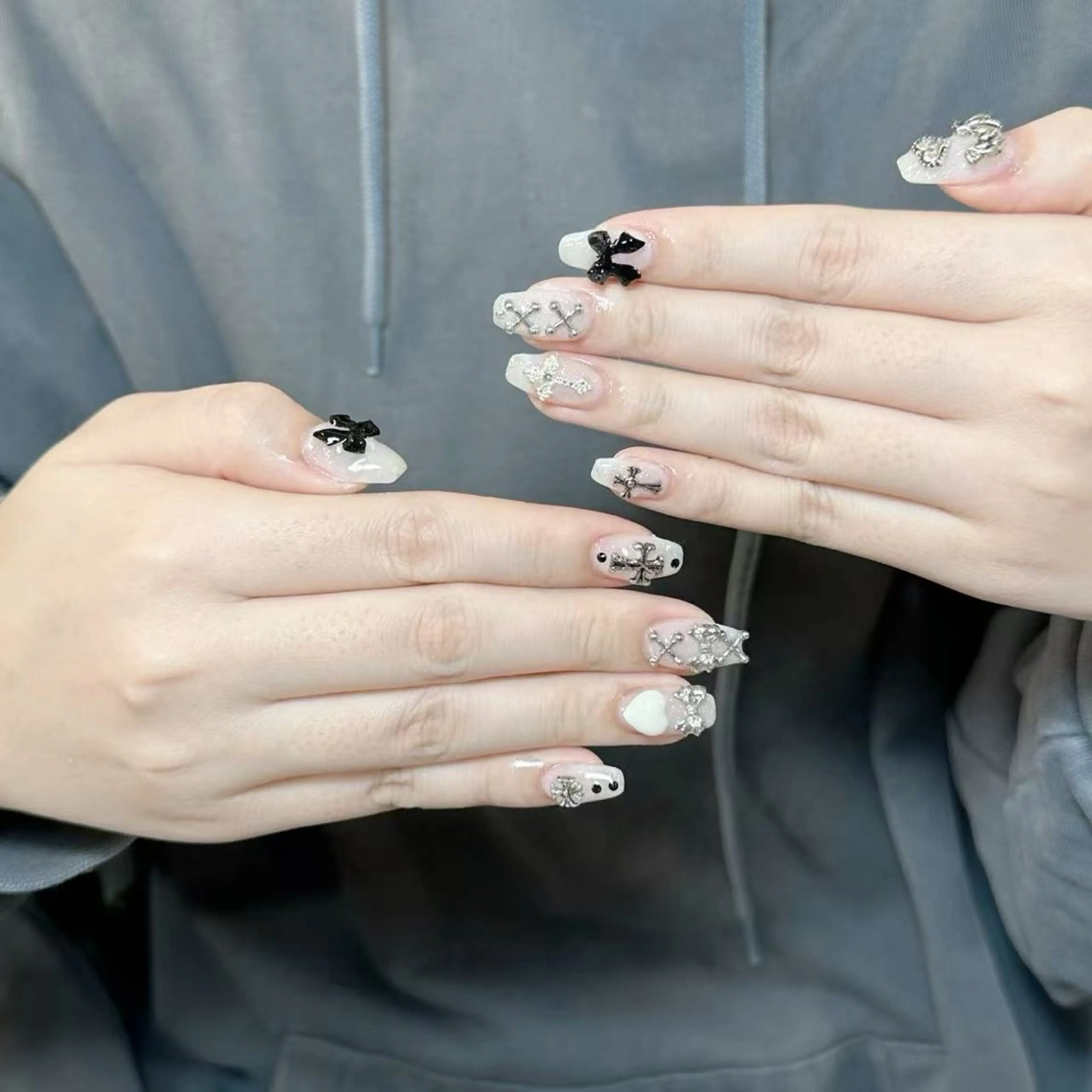 ネイル ハンドネイル 🍄Lemode 韓国風ネイル🍄のネイルデザイン