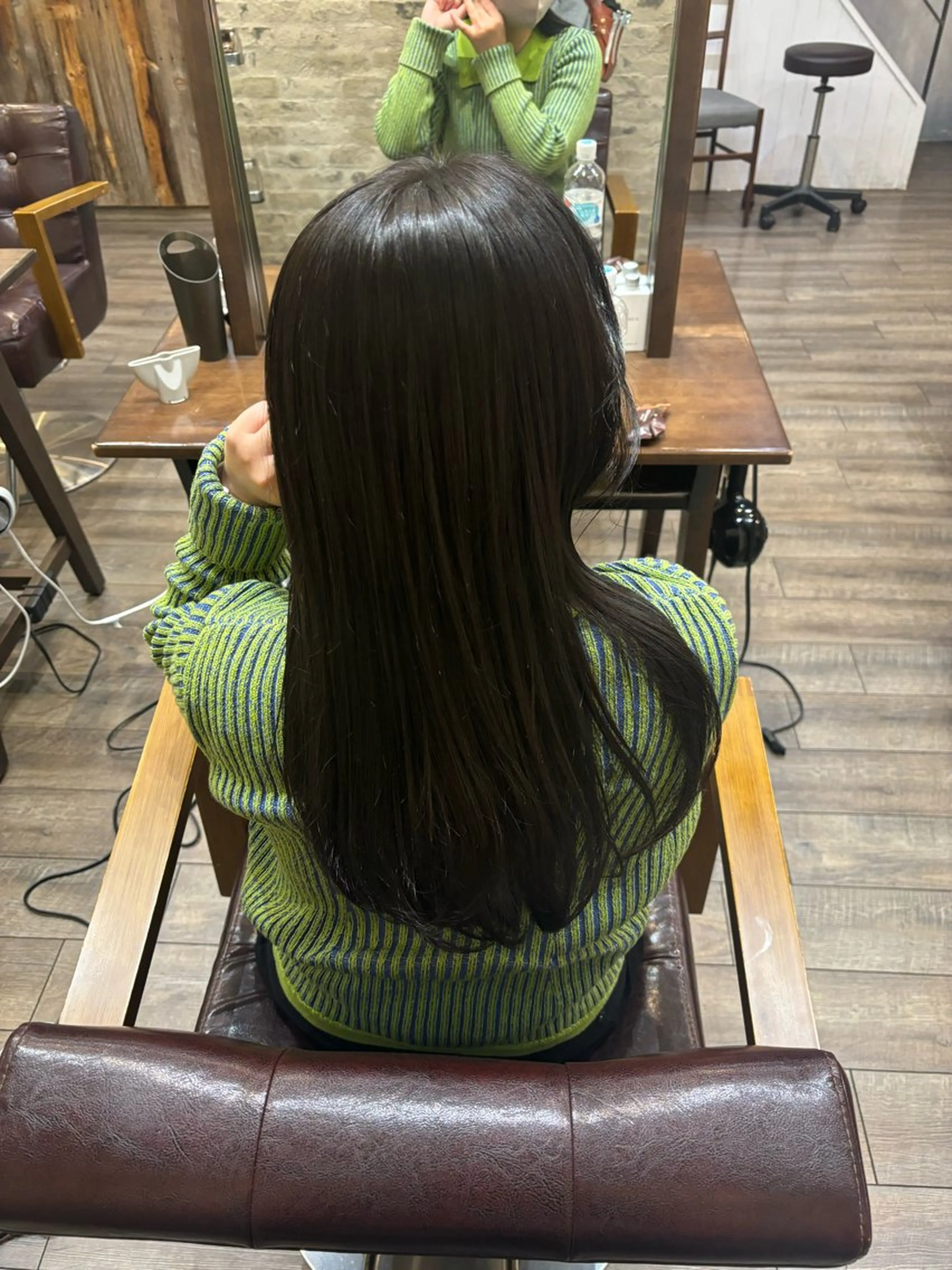 縮毛矯正の写真