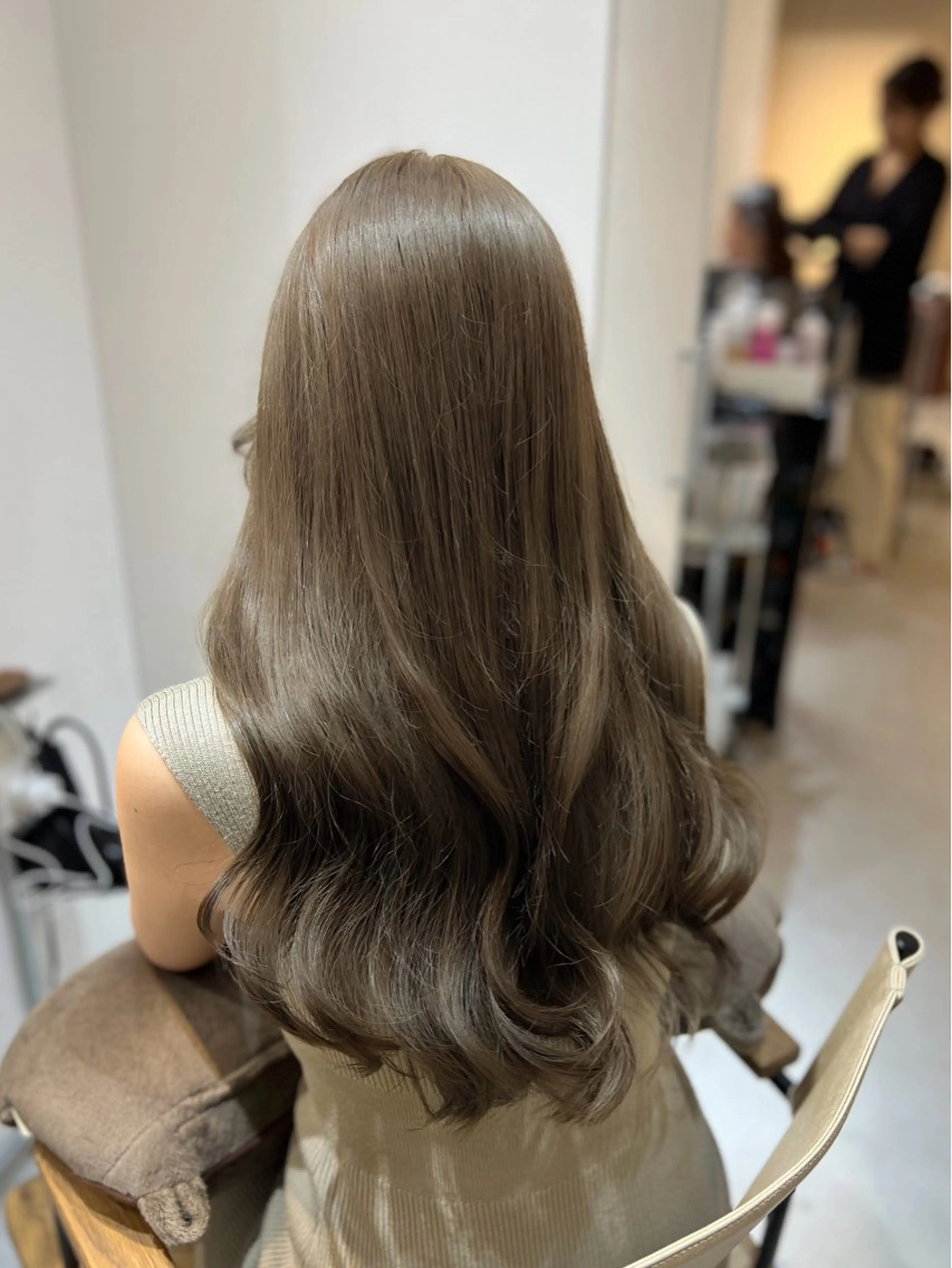 ロング カラー ヘアアレンジ ✨韓国/外国人風✨ 江原巧のヘアスタイル