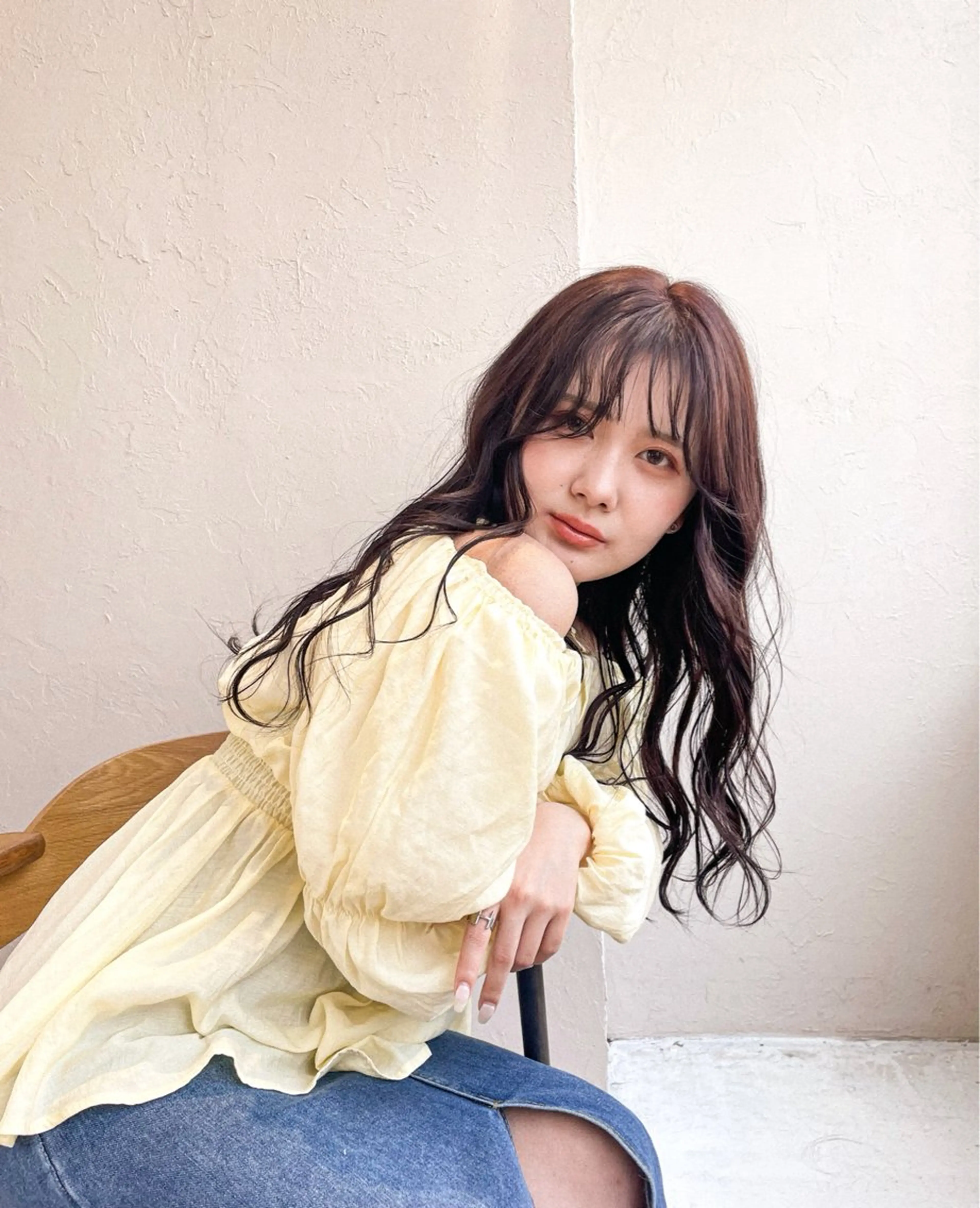 ロング ヘアカラー 【haRu/ハル】 さくらこのヘアスタイル