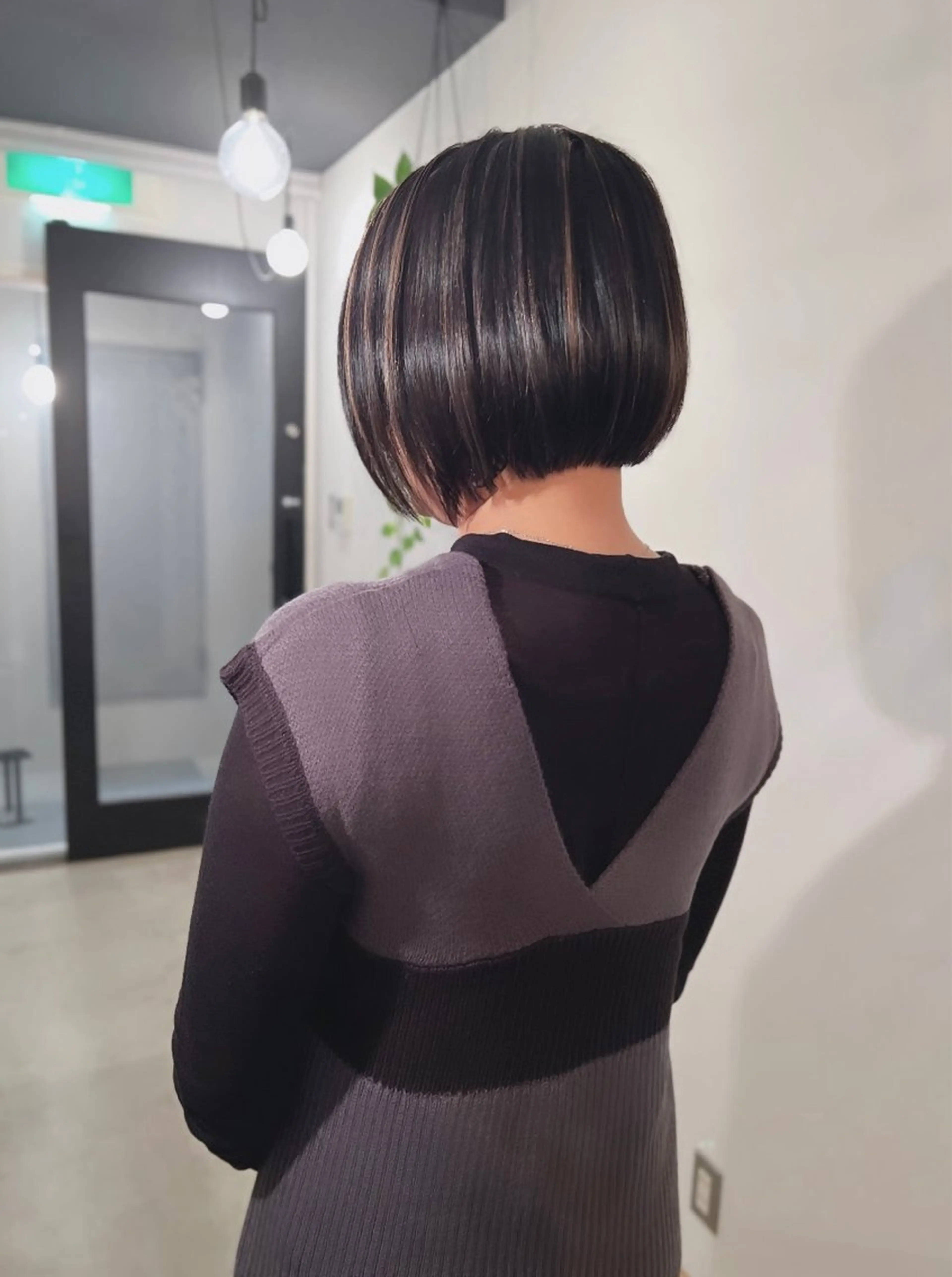 ミディアム カラー tocca hair & treatment 茨木所属・ノサカ ミワコのヘアスタイル