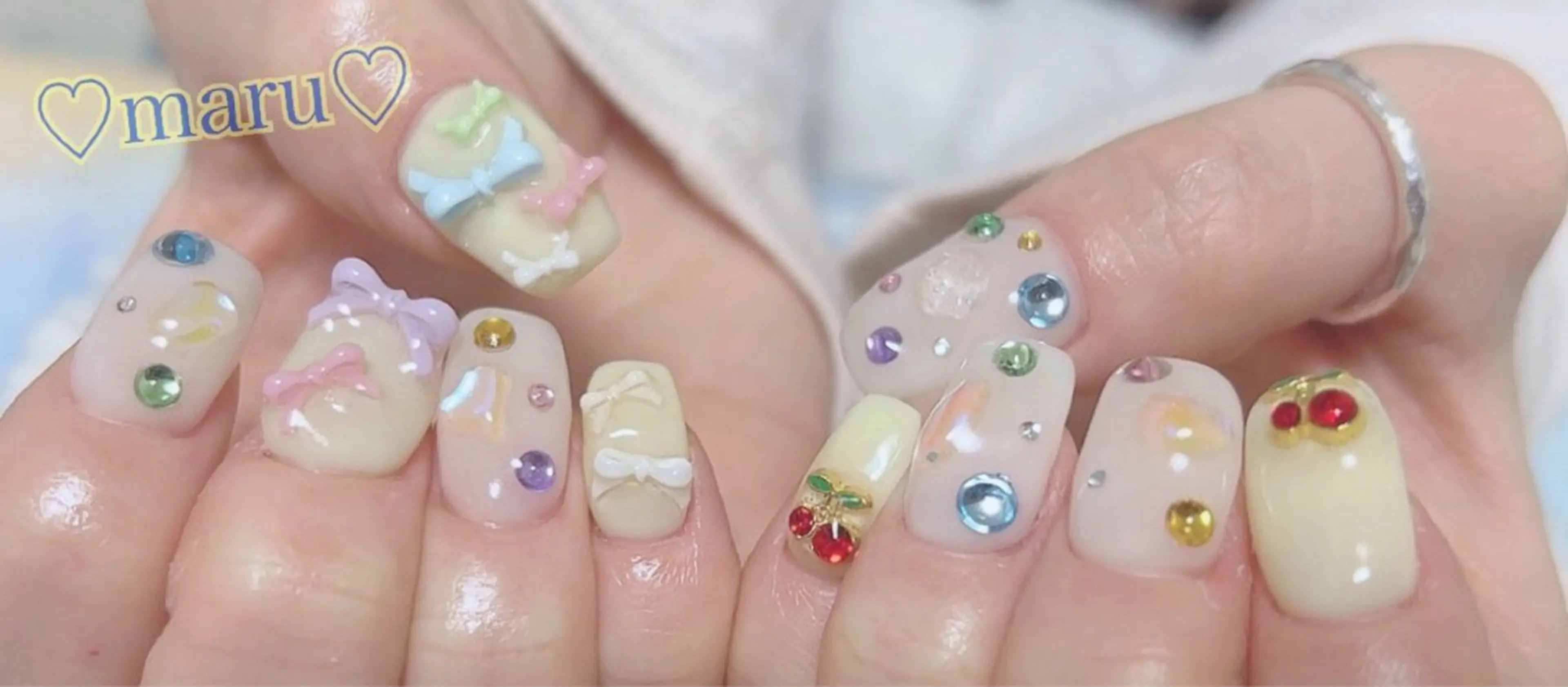 ネイル ハンドネイル フットネイル まるみ♡7/1〜値上 げ致します(>_<)のその他イメージ